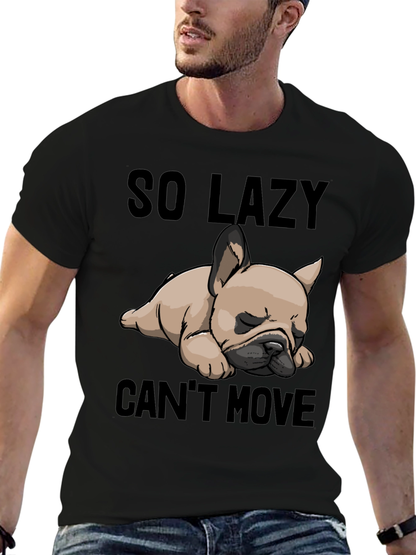 Lazy Dog Graphic T-Shirt