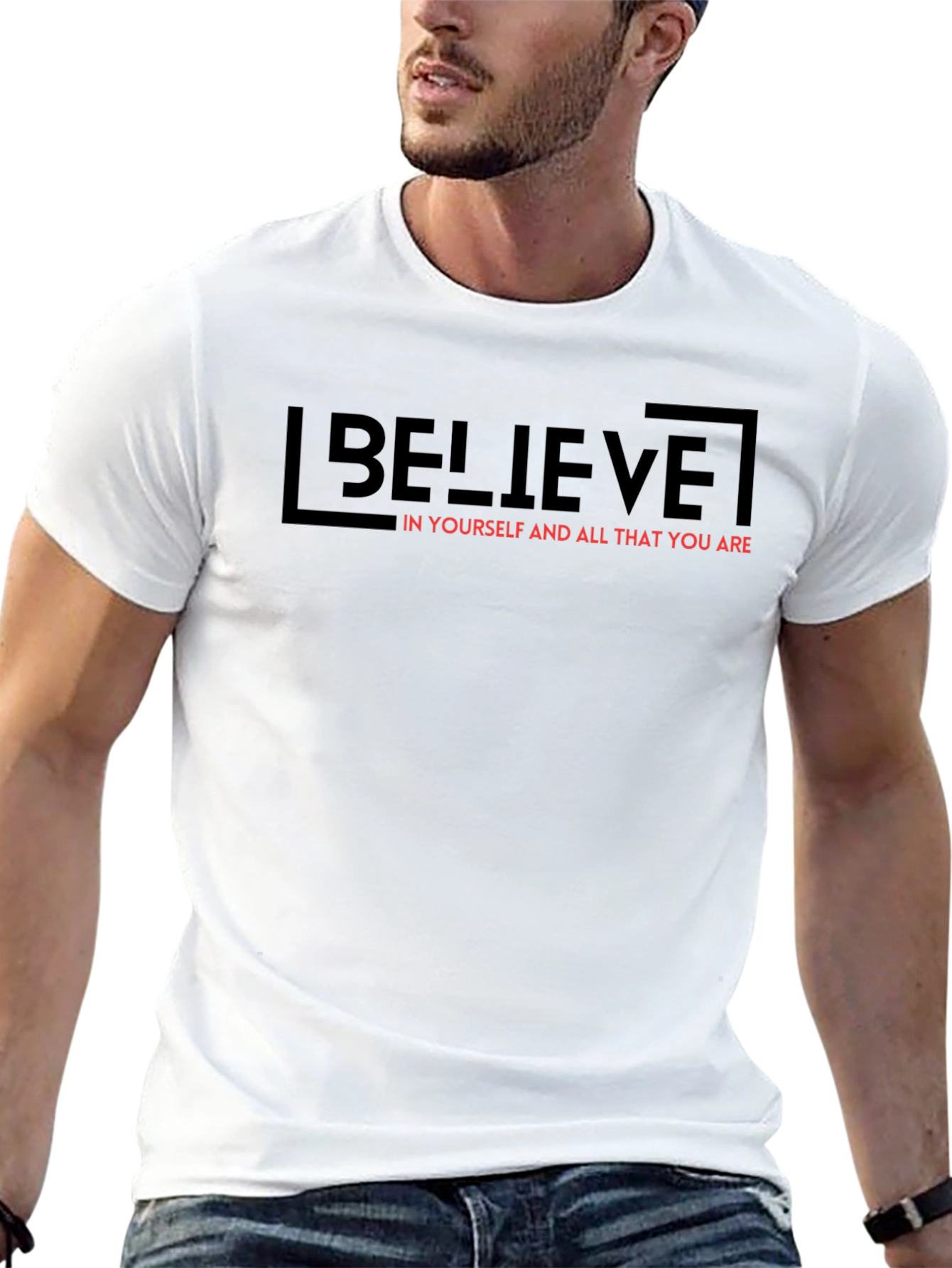 Believe Graphic Tee - Inspirational T-Shirt