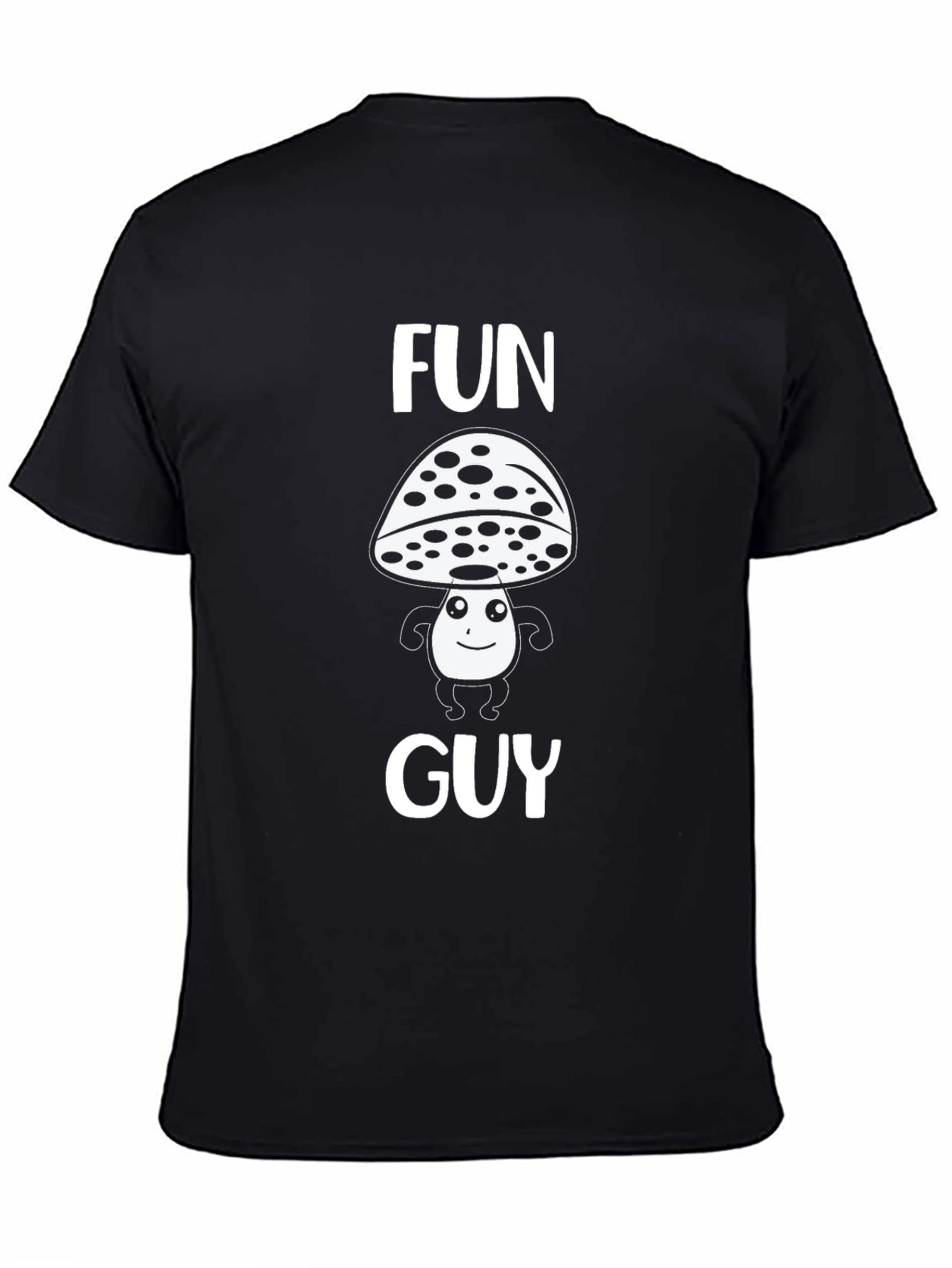 Fun Guy Mushroom Graphic T-Shirt