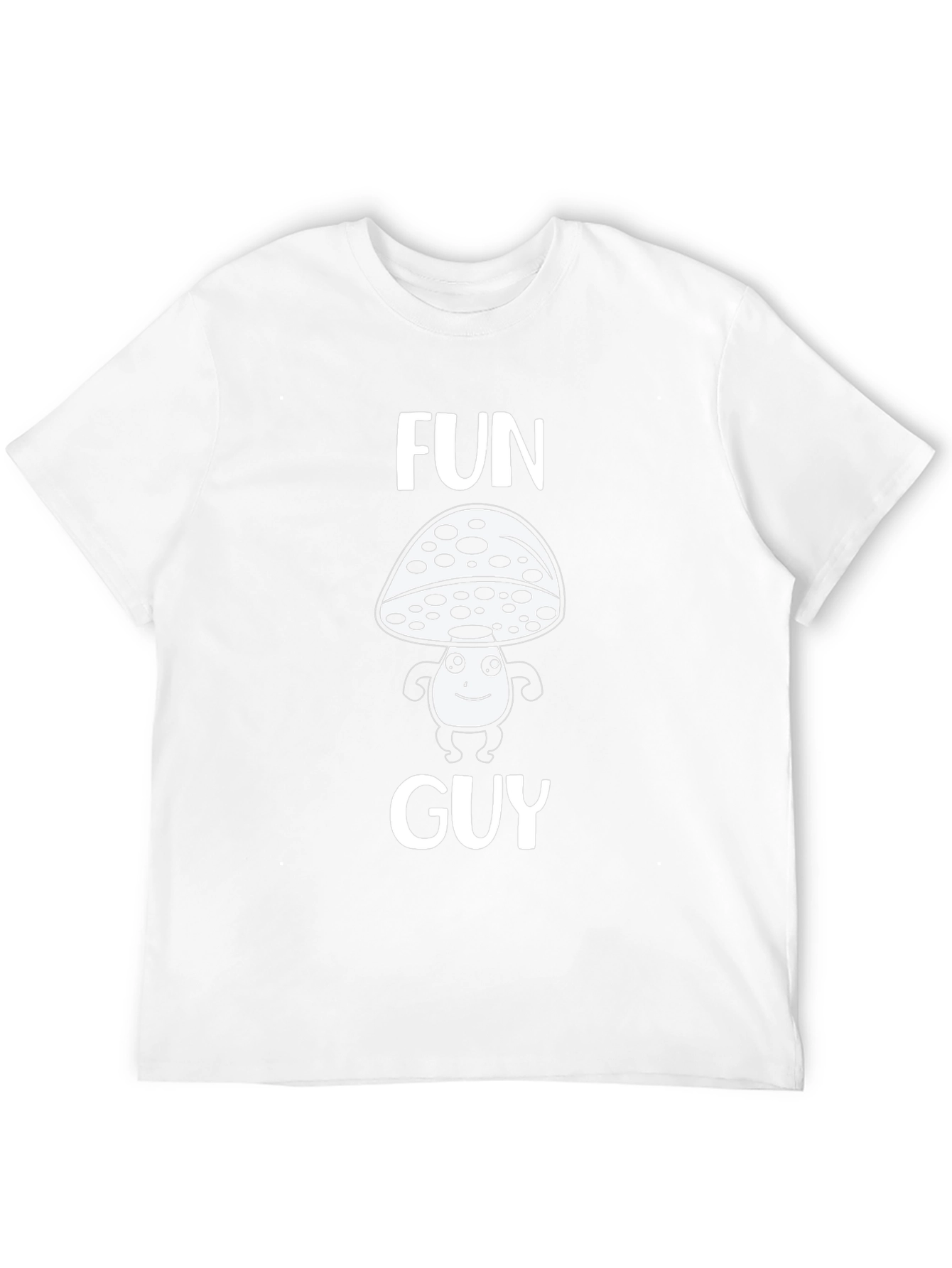 Fun Guy Mushroom Graphic T-Shirt
