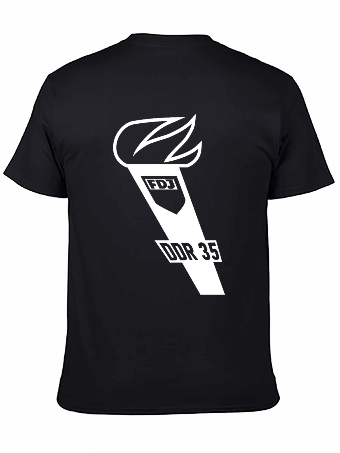 FDJ DDR 35 Black T-Shirt
