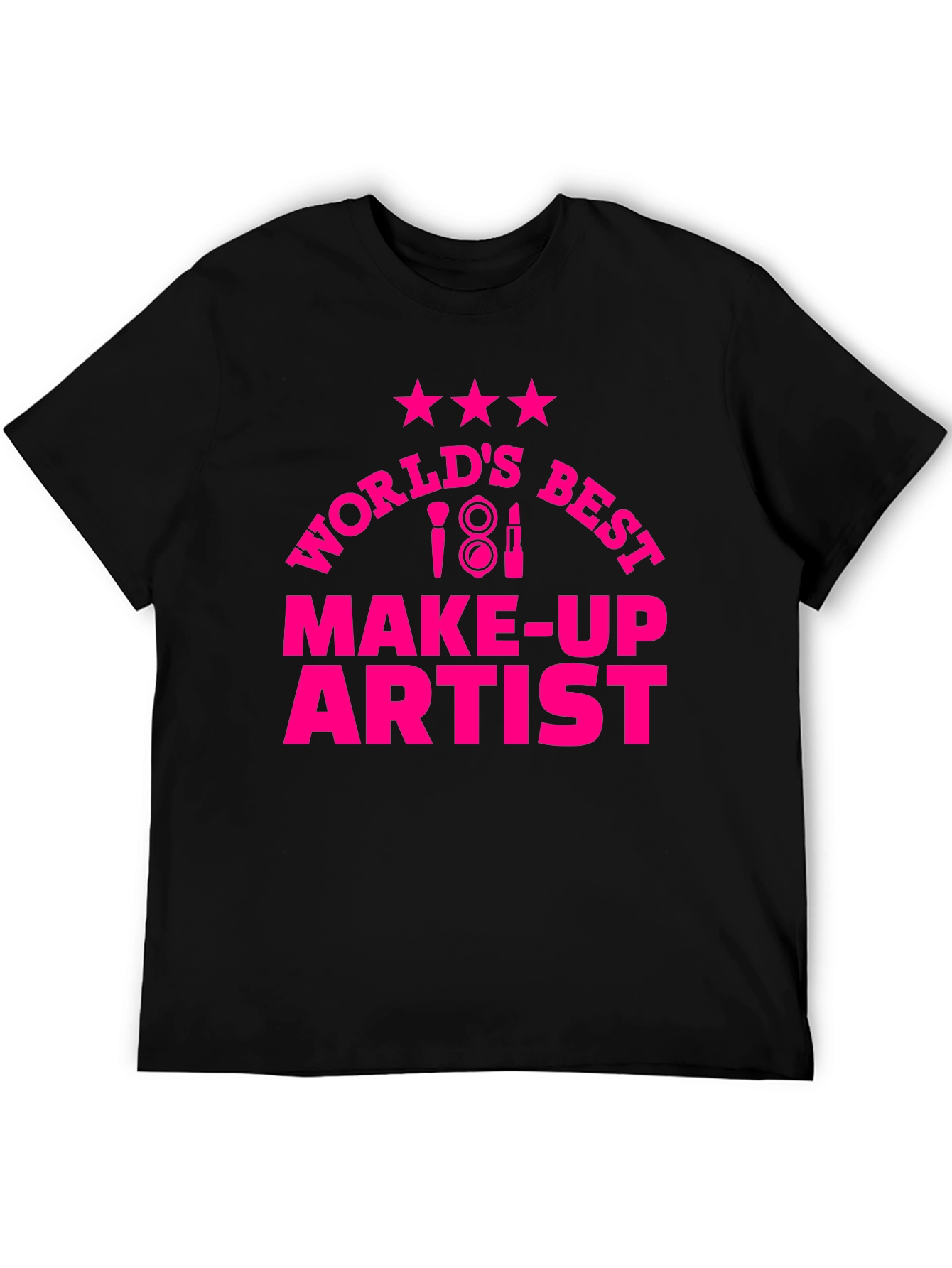 Worlds Best Make-Up Artist Graphic T-Shirt