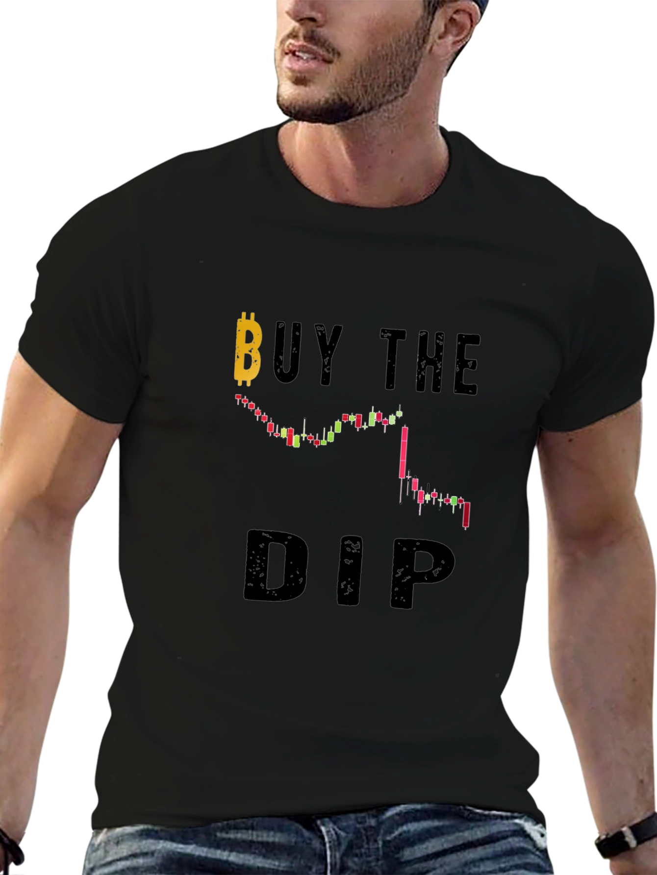 Buy The Dip Crypto Bitcoin T-Shirt