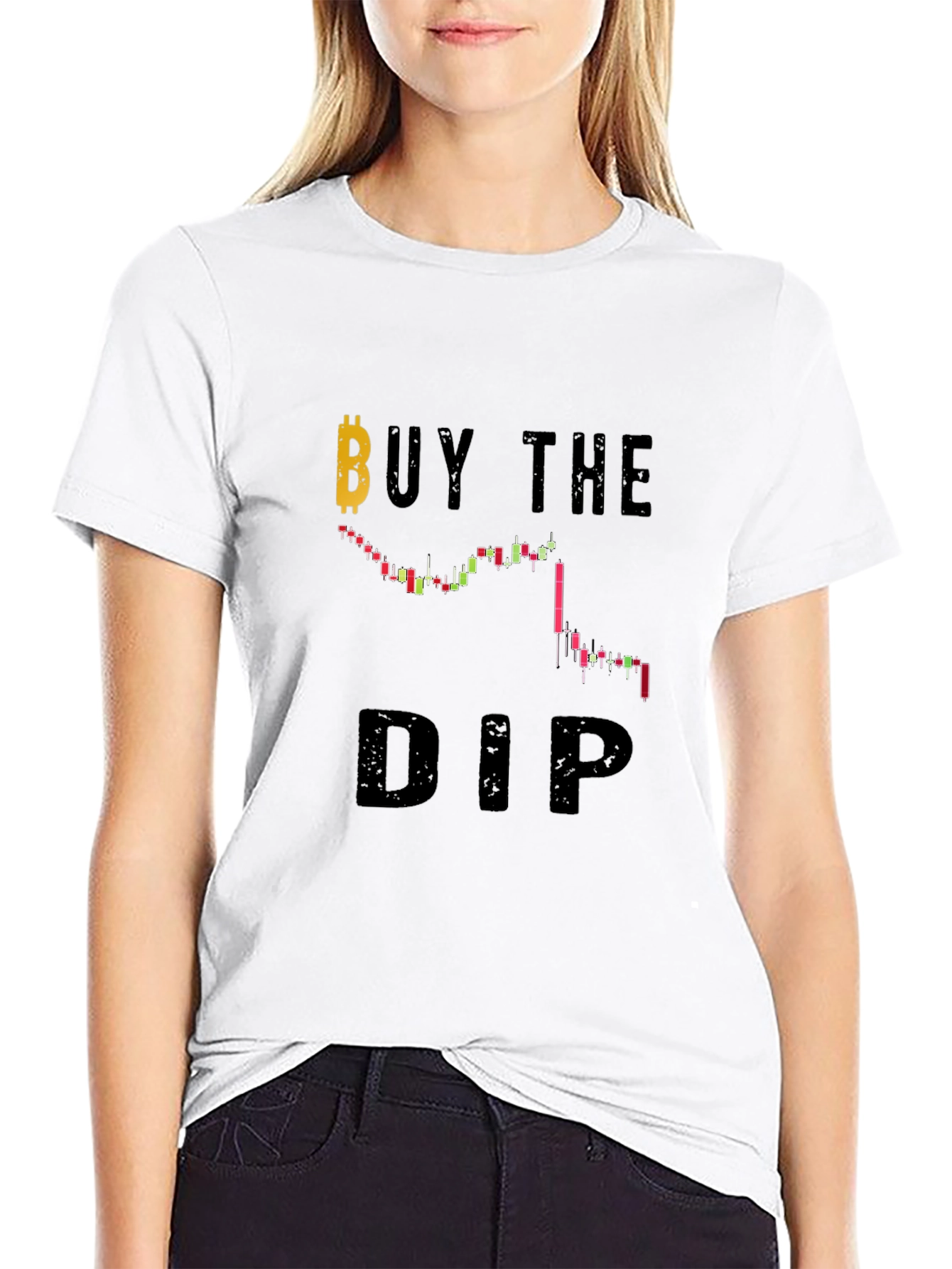 Buy The Dip Crypto Bitcoin T-Shirt