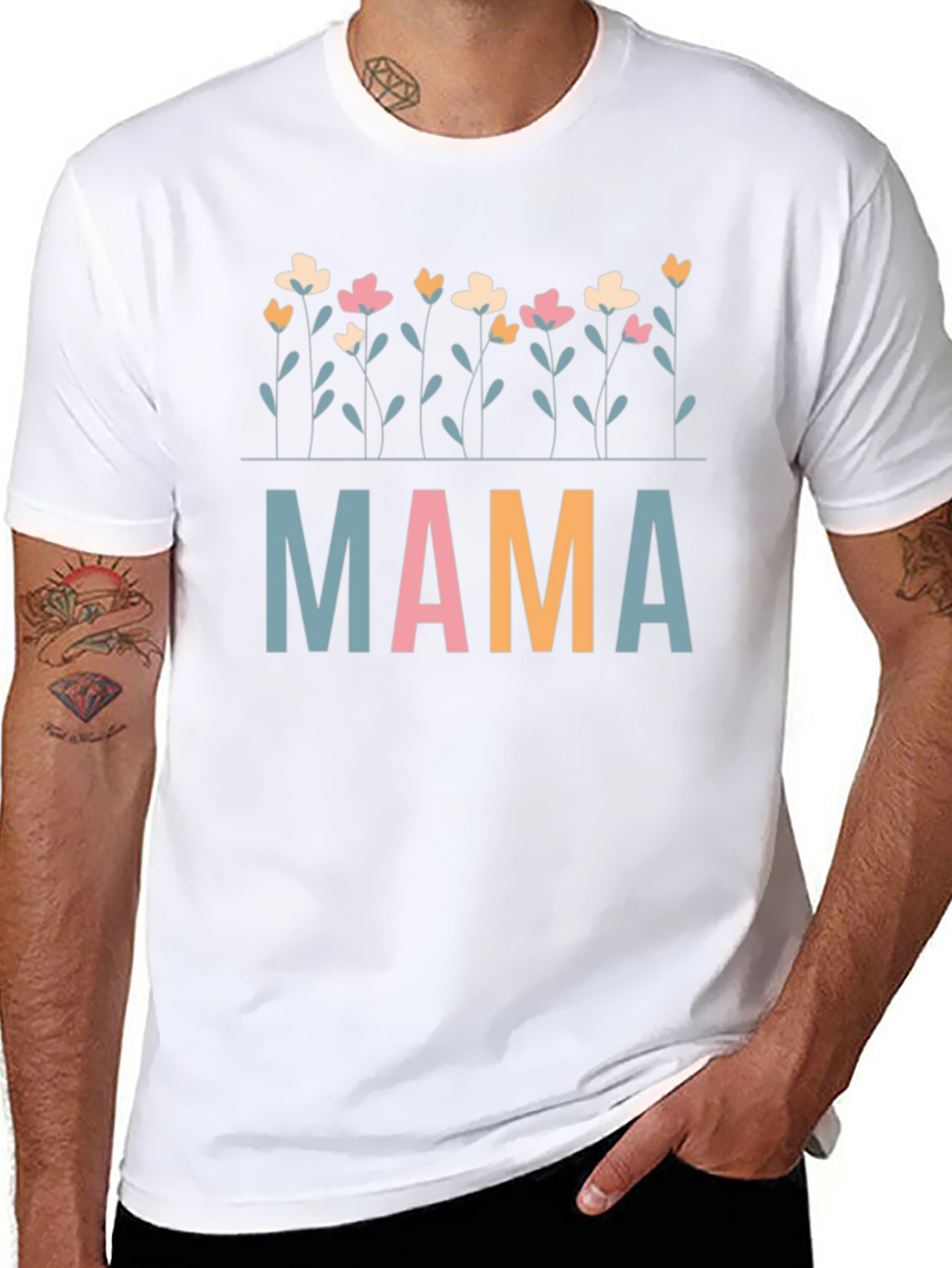 Floral Mama Graphic T-Shirt