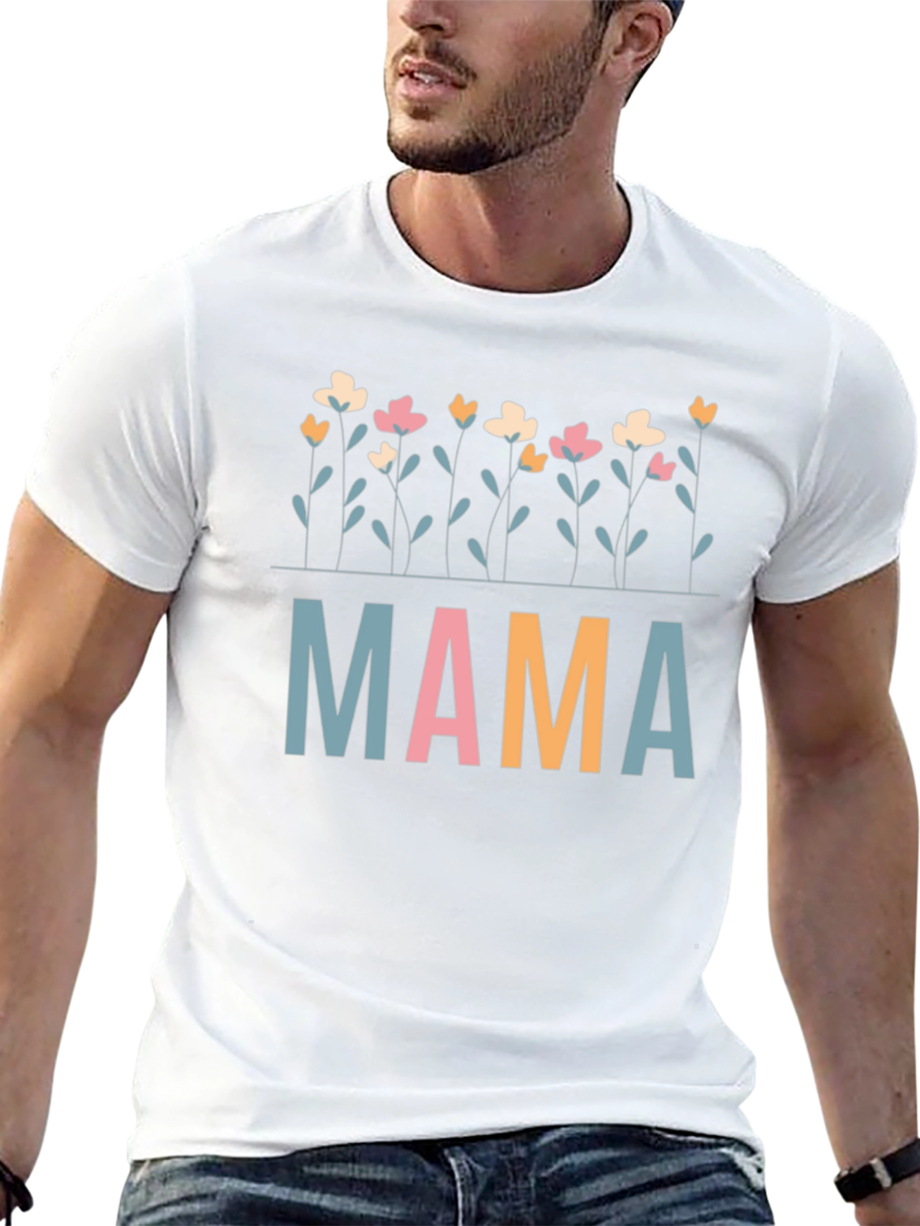 Floral Mama Graphic T-Shirt