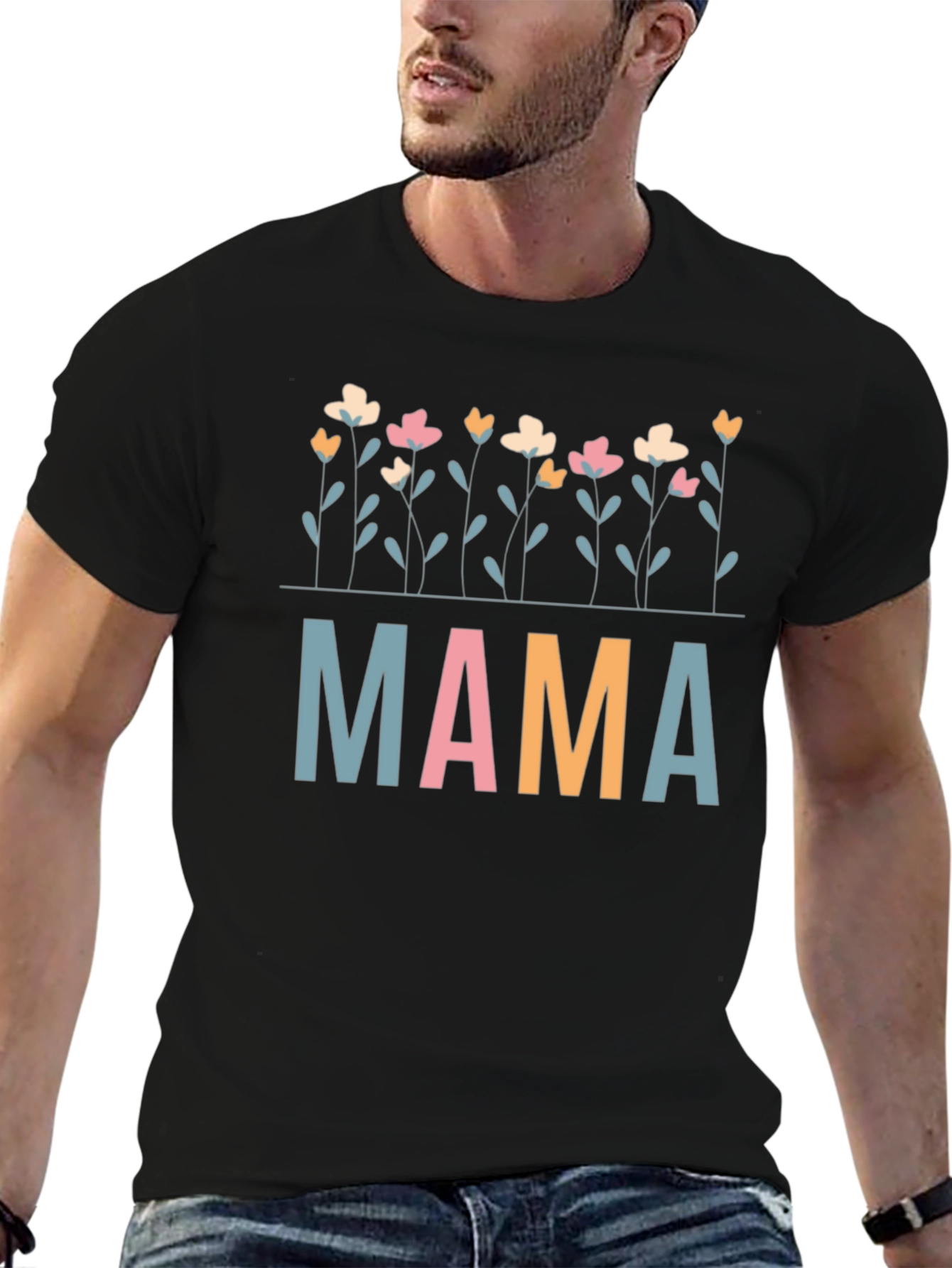 Floral Mama Graphic T-Shirt