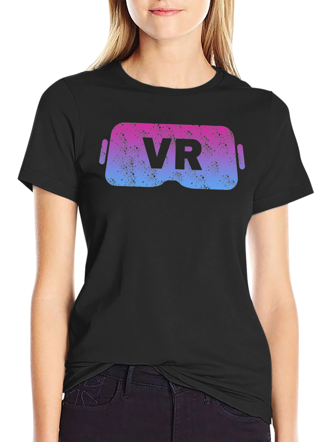 VR Headset Graphic T-Shirt - Virtual Reality Tee