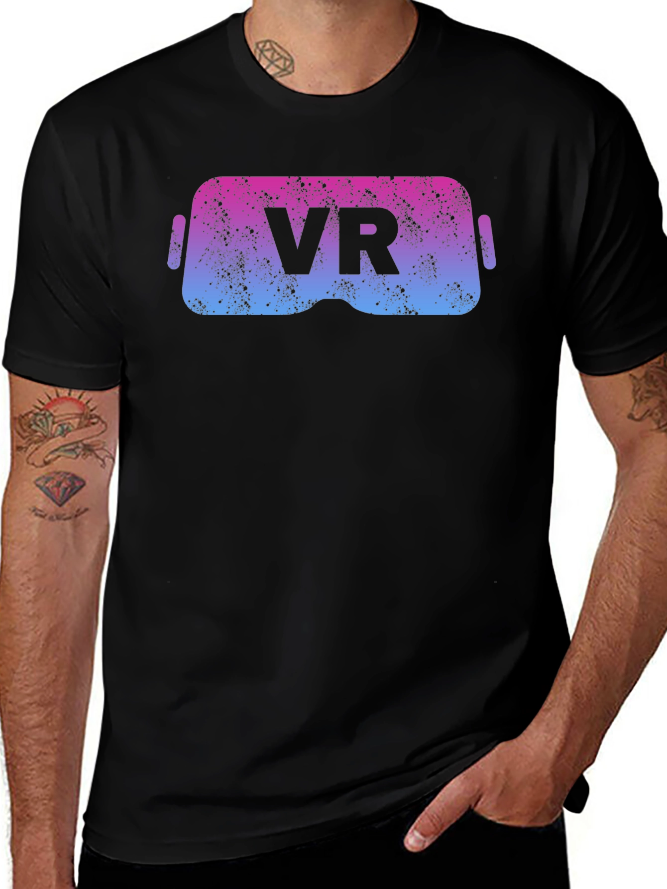 VR Headset Graphic T-Shirt - Virtual Reality Tee