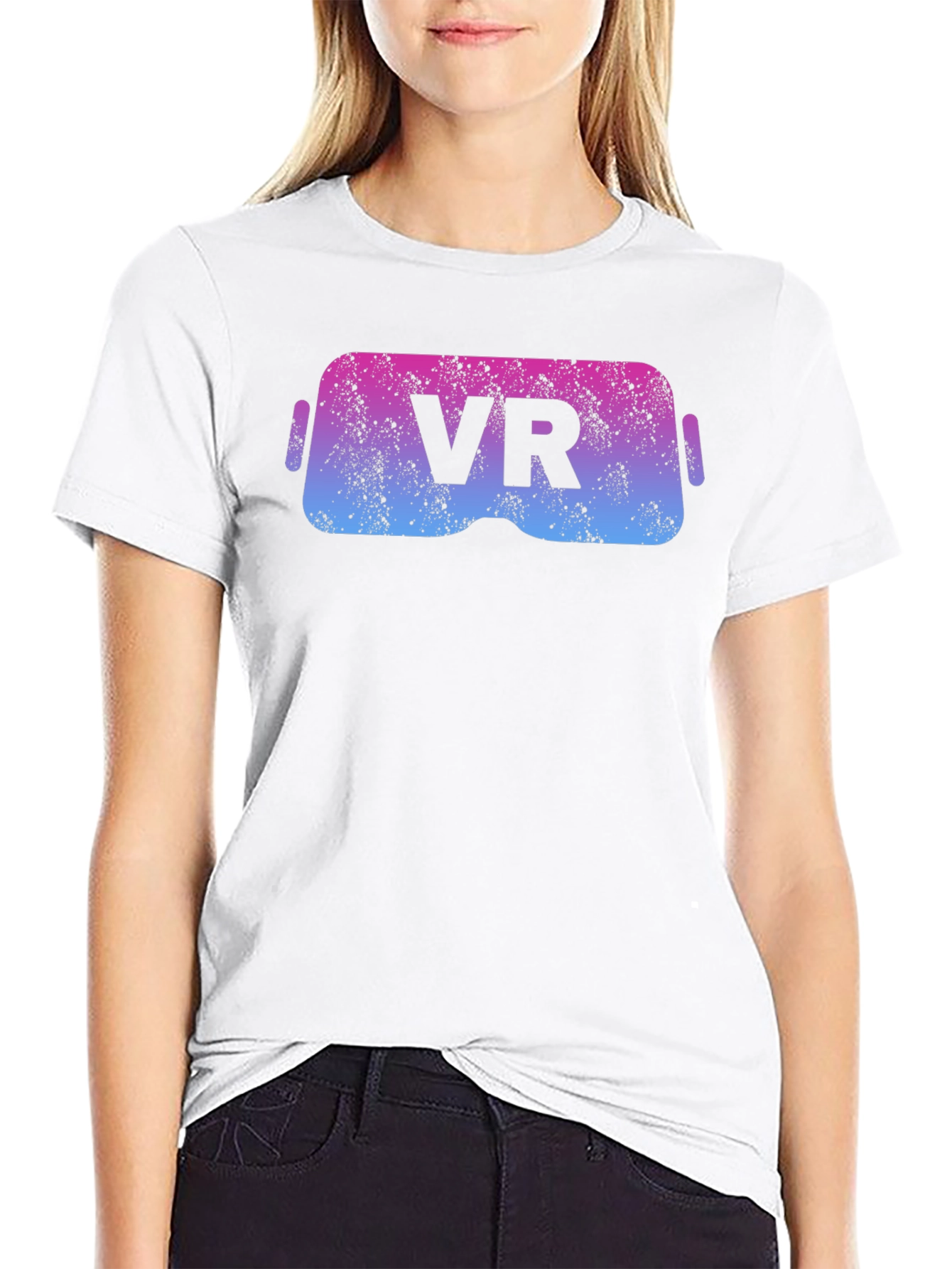 VR Headset Graphic T-Shirt - Virtual Reality Tee
