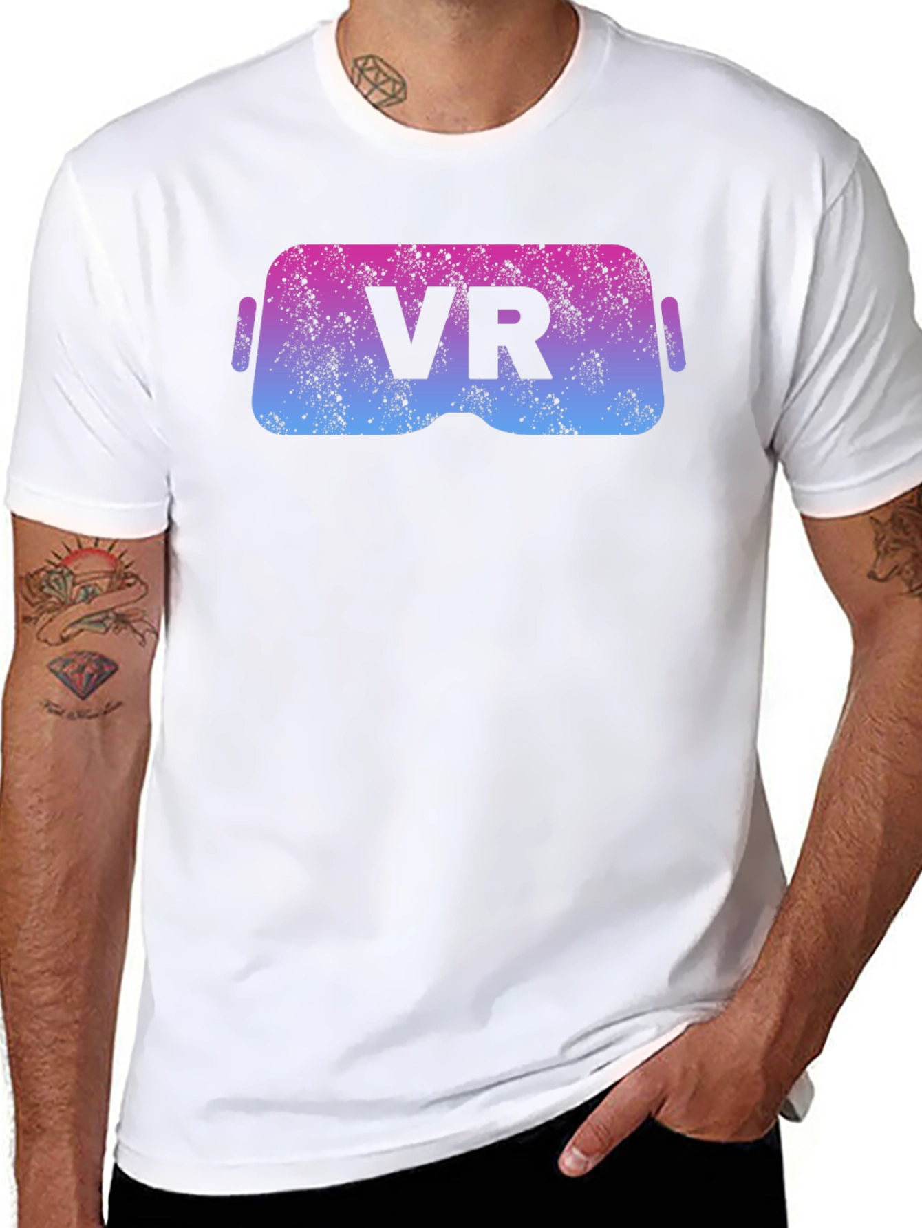 VR Headset Graphic T-Shirt - Virtual Reality Tee