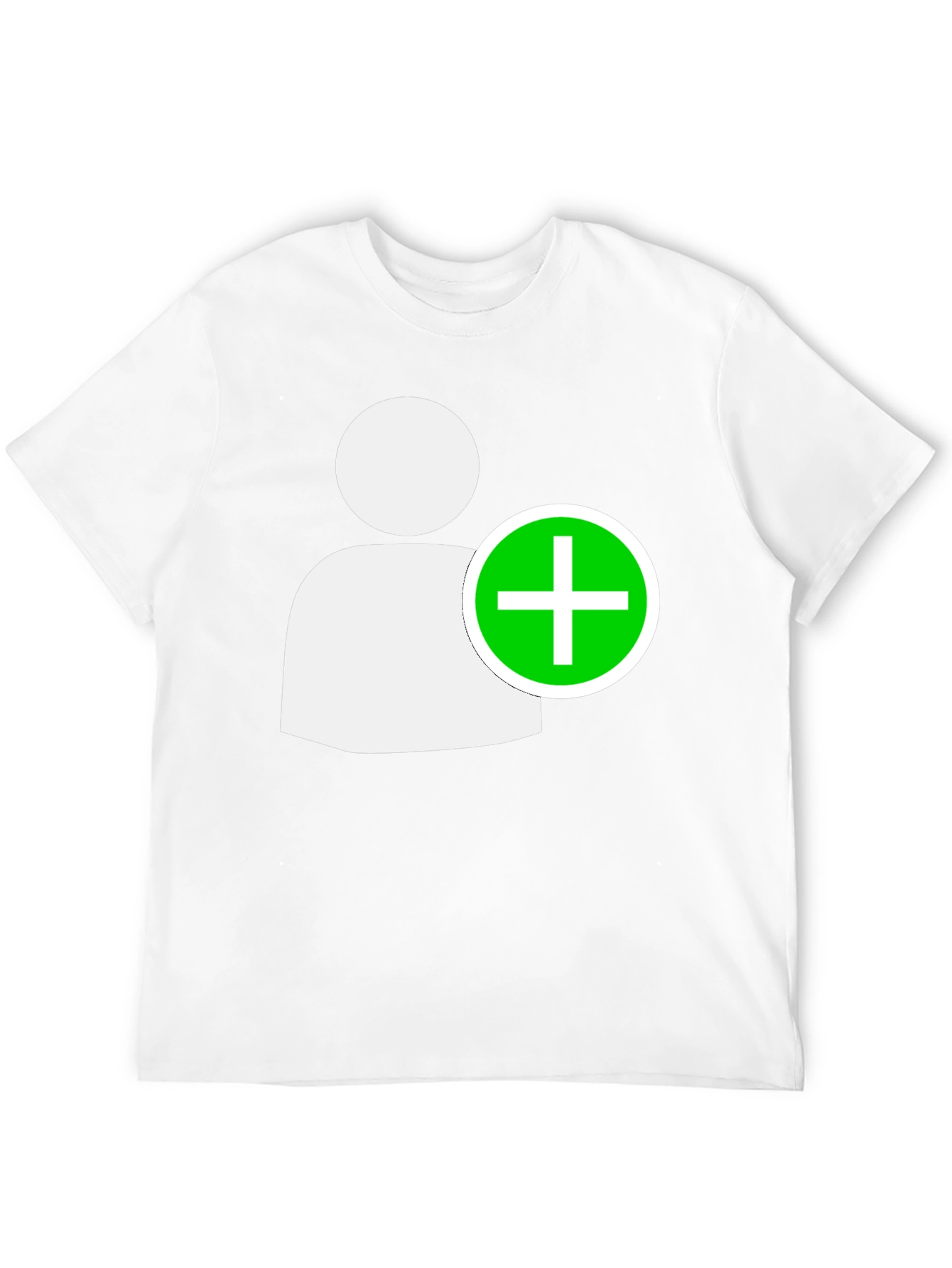 Add Contact Black T-Shirt