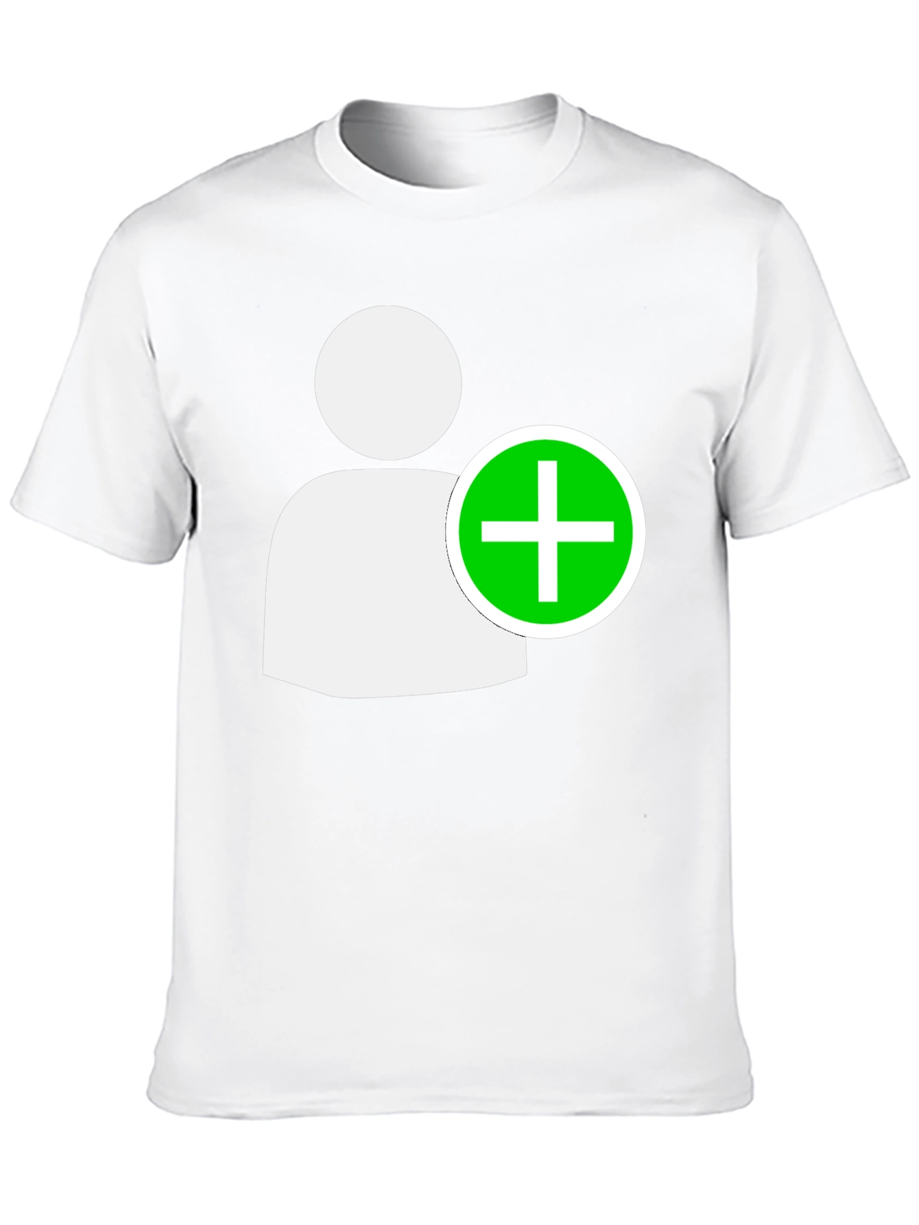 Add Contact Black T-Shirt
