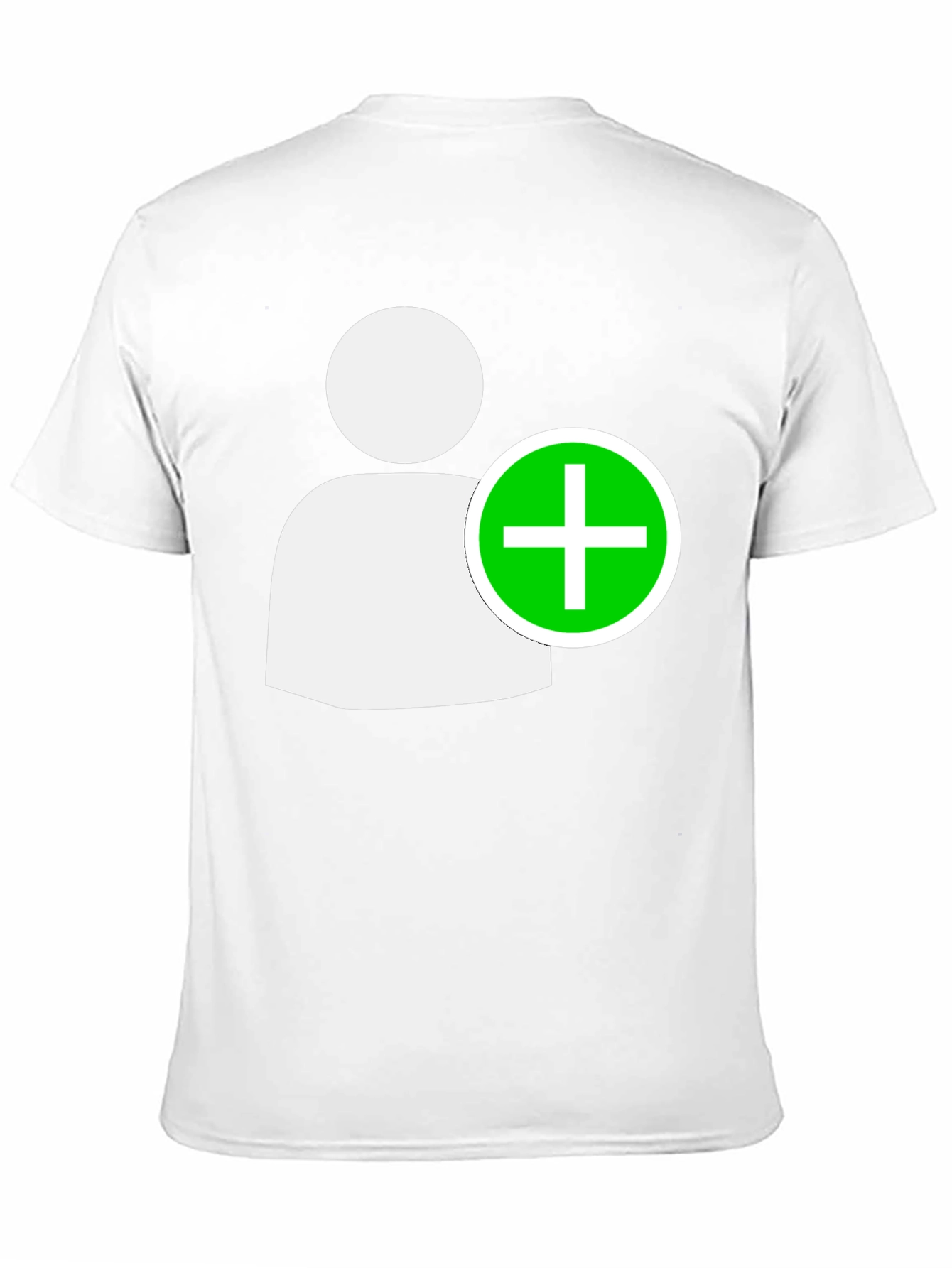 Add Contact Black T-Shirt