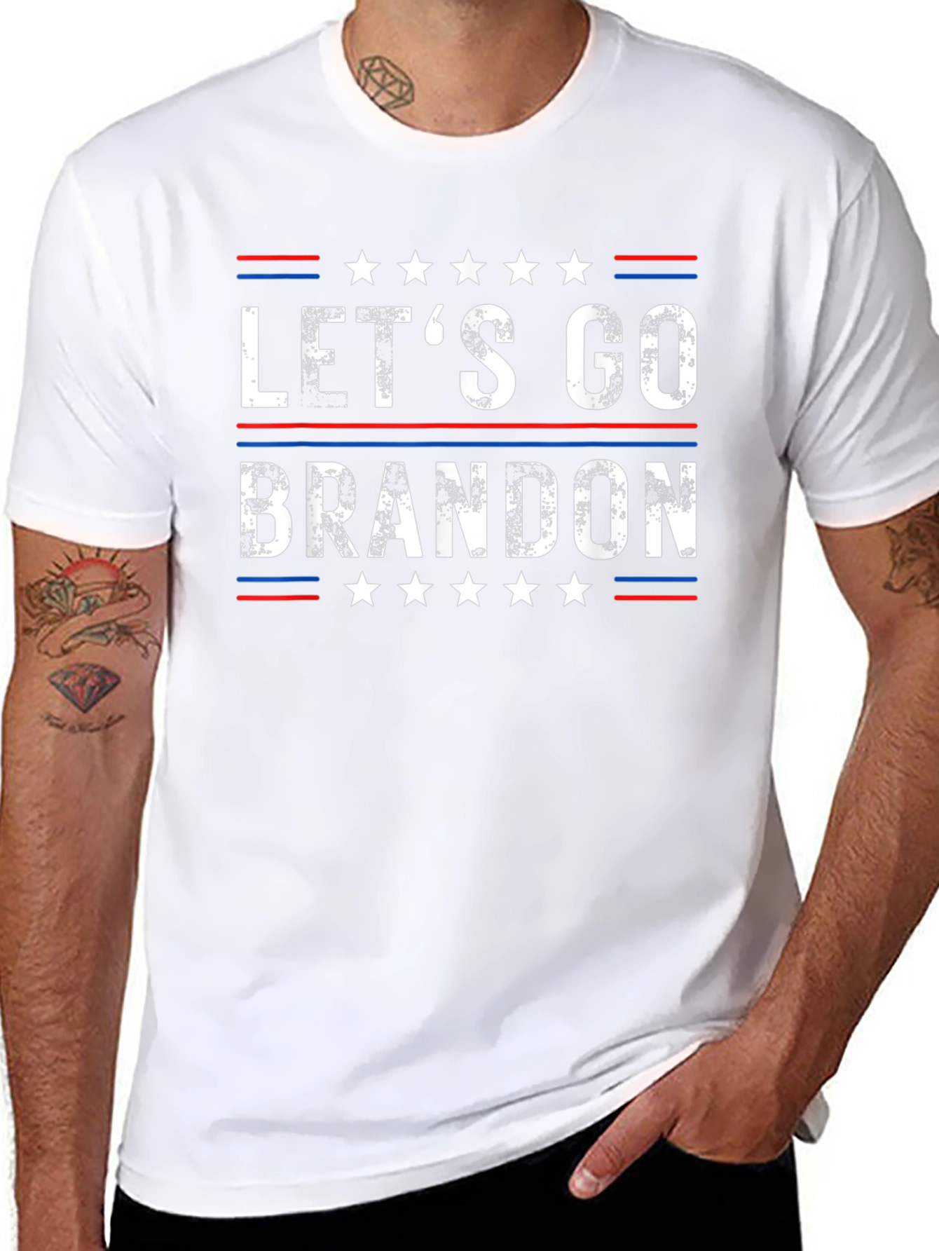 Lets Go Brandon Patriotic T-Shirt