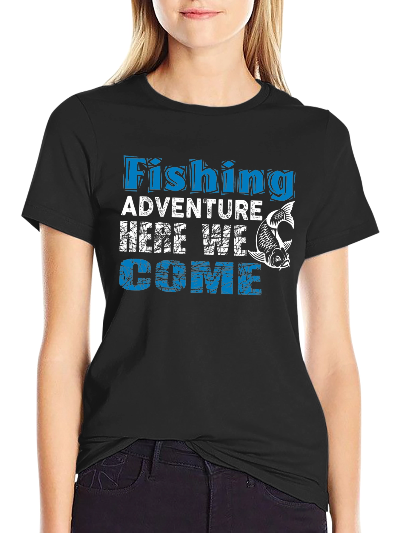 Fishing Adventure Graphic T-Shirt