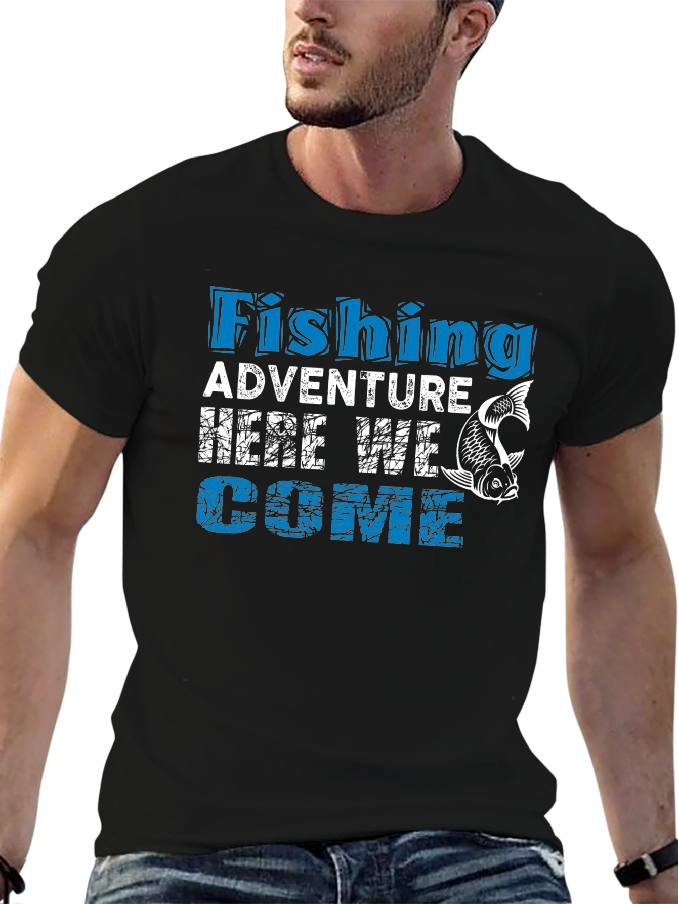 Fishing Adventure Graphic T-Shirt