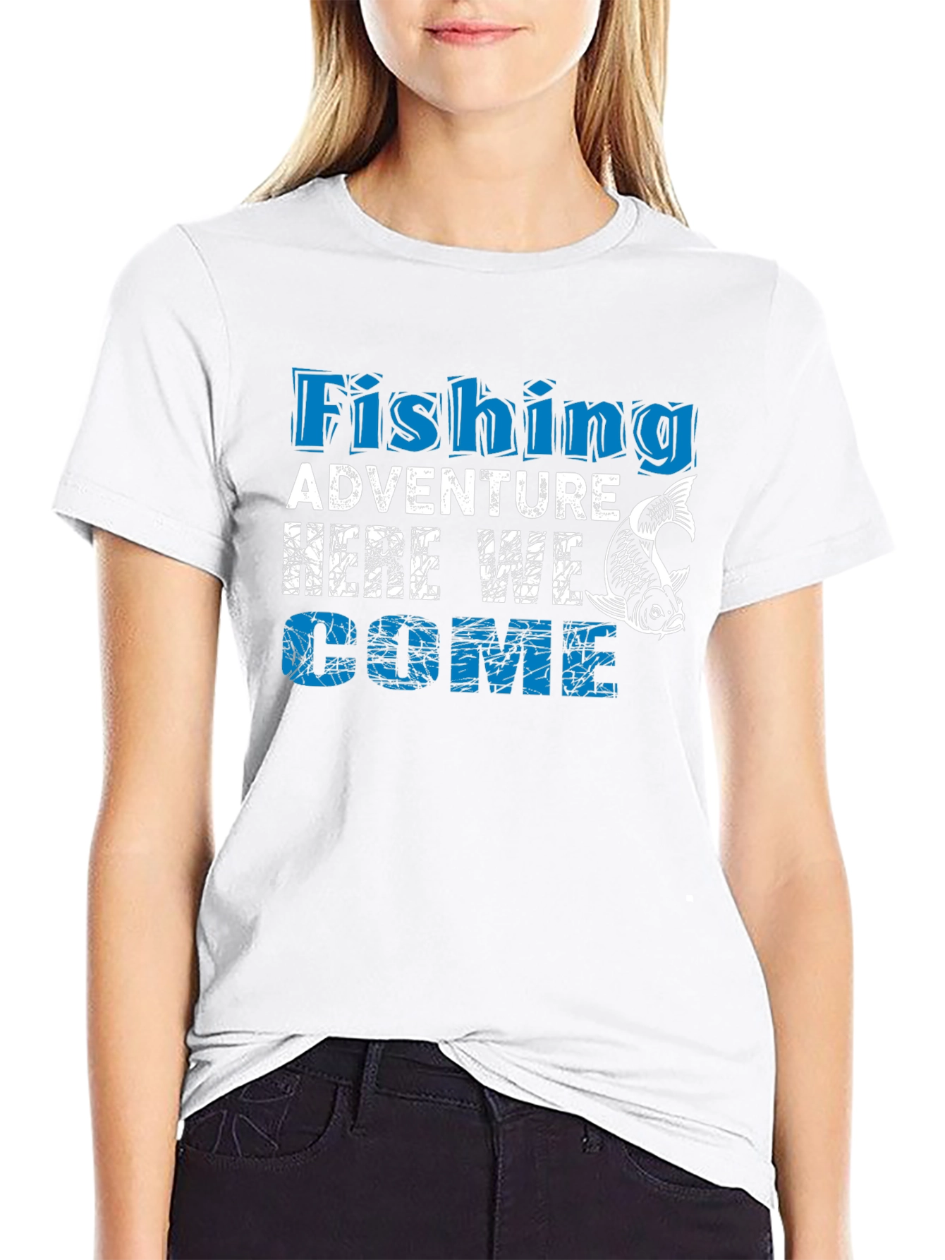 Fishing Adventure Graphic T-Shirt