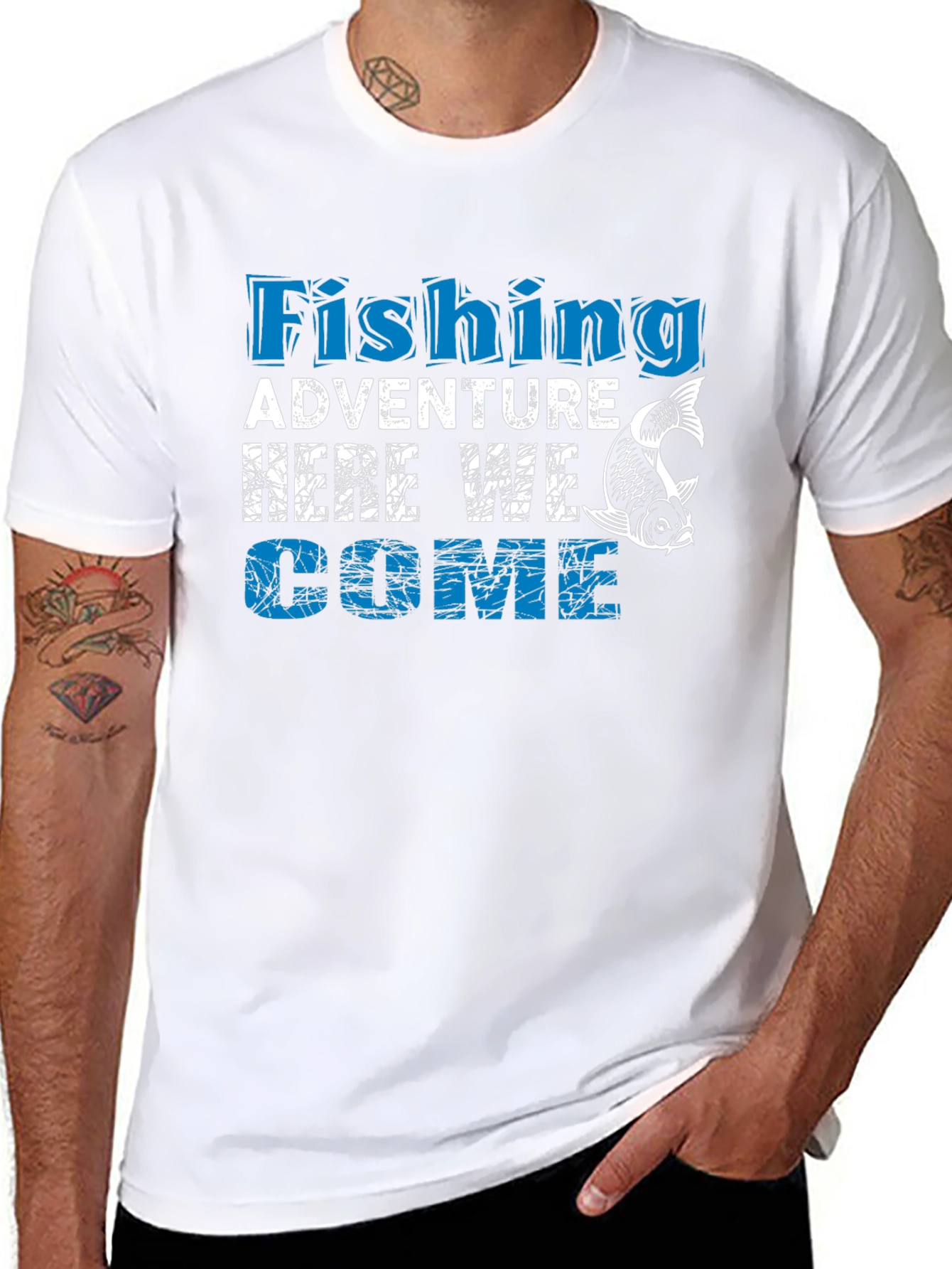 Fishing Adventure Graphic T-Shirt