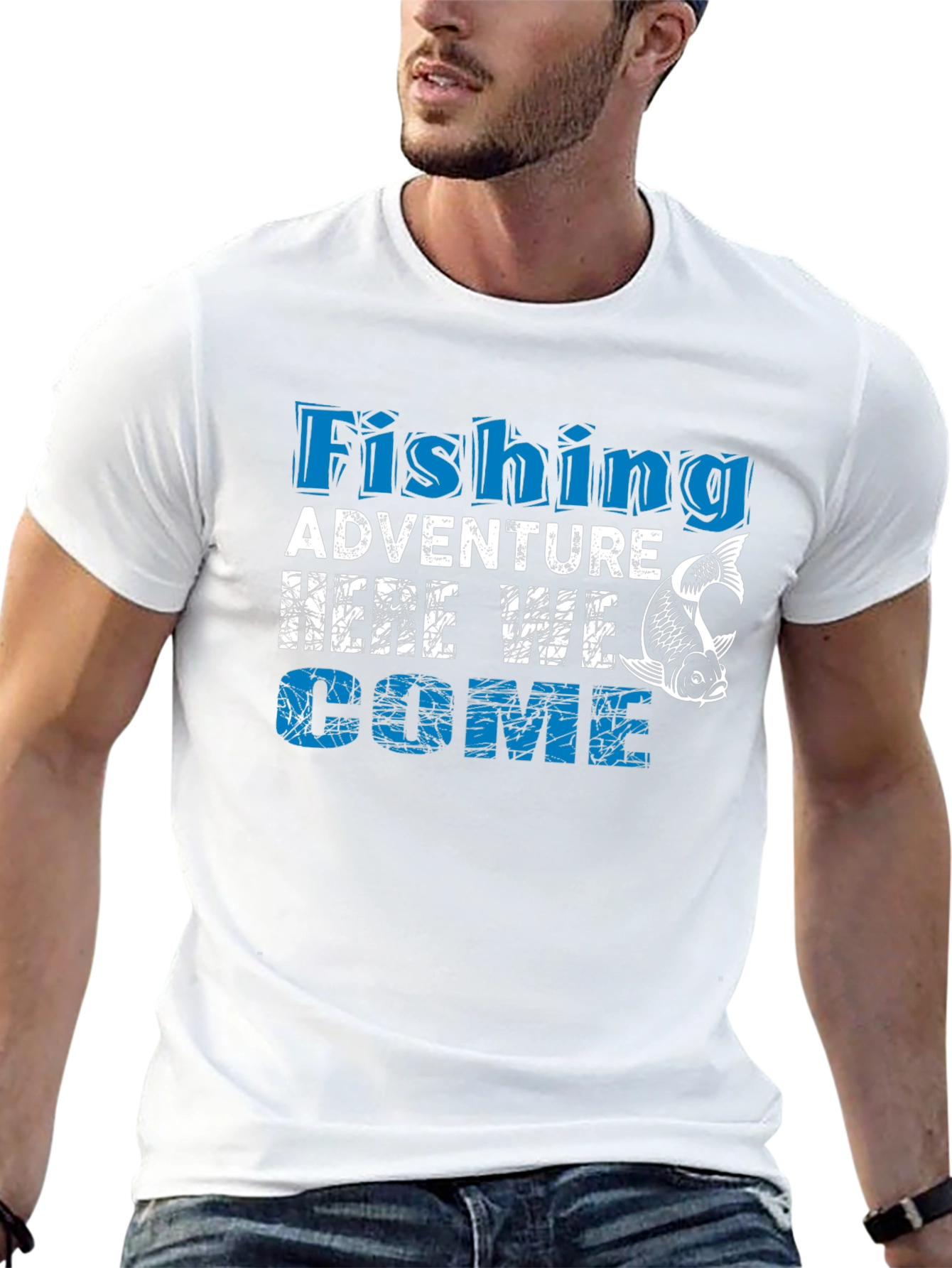 Fishing Adventure Graphic T-Shirt