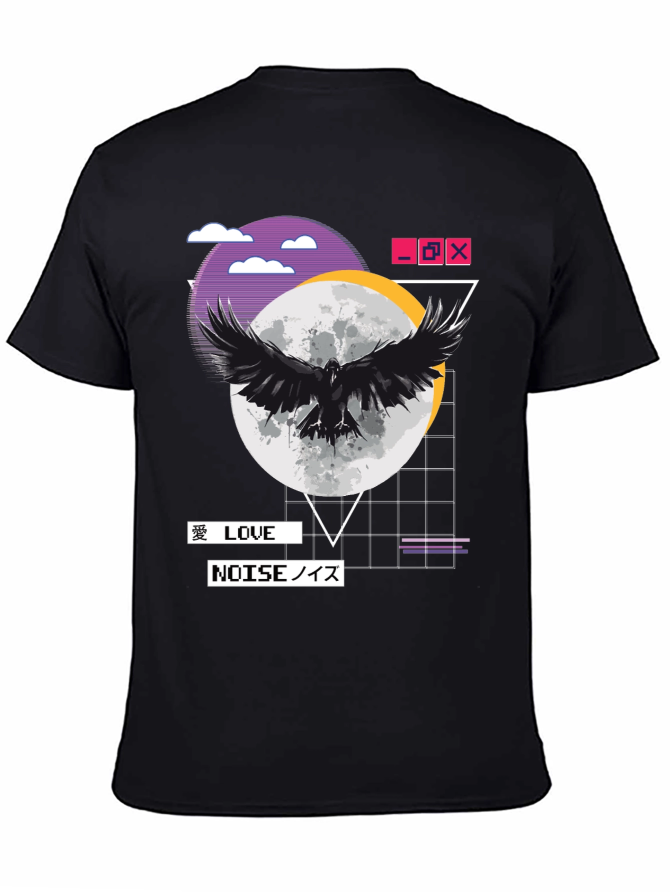 Raven Moon Graphic Tee - Love & Noise