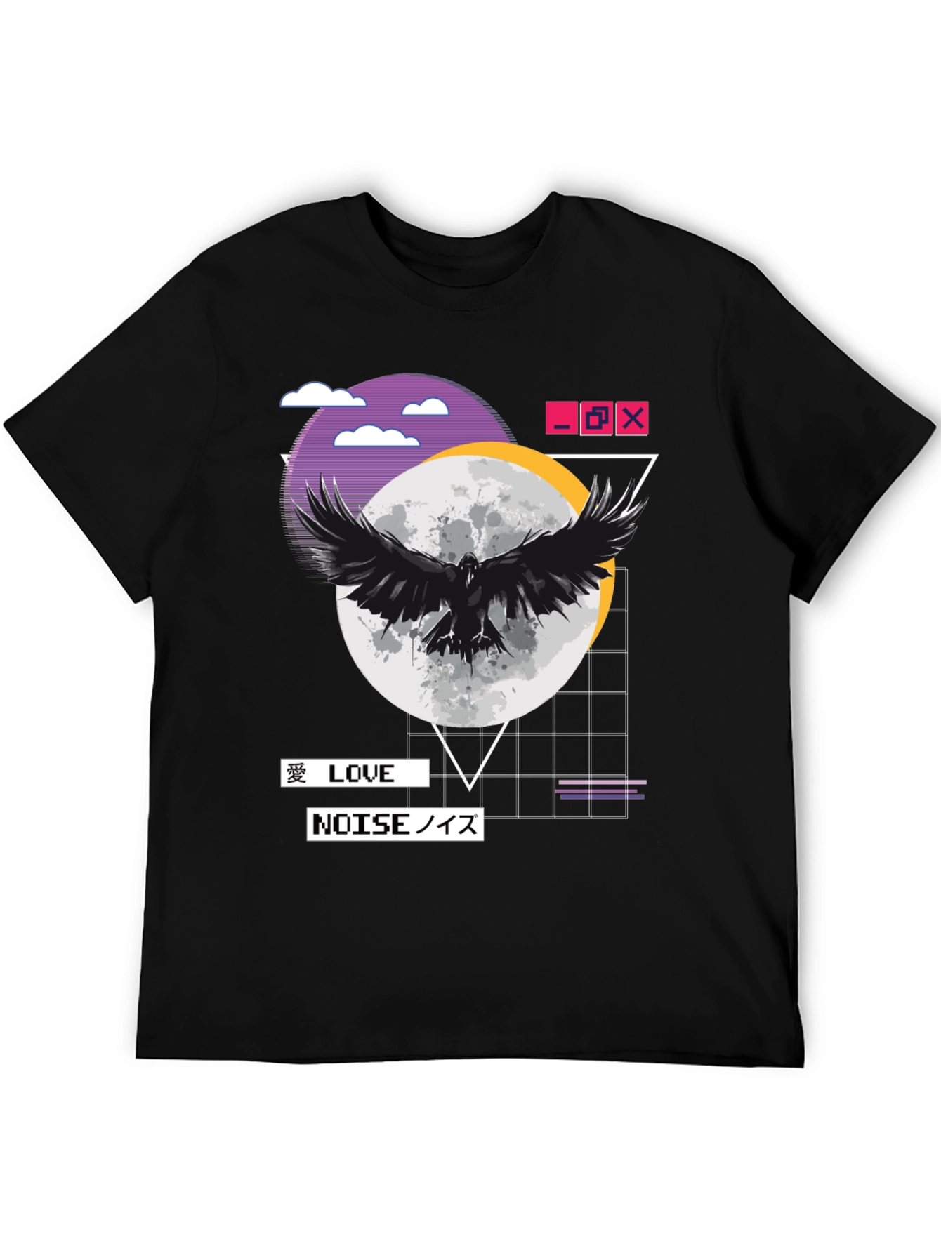 Raven Moon Graphic Tee - Love & Noise