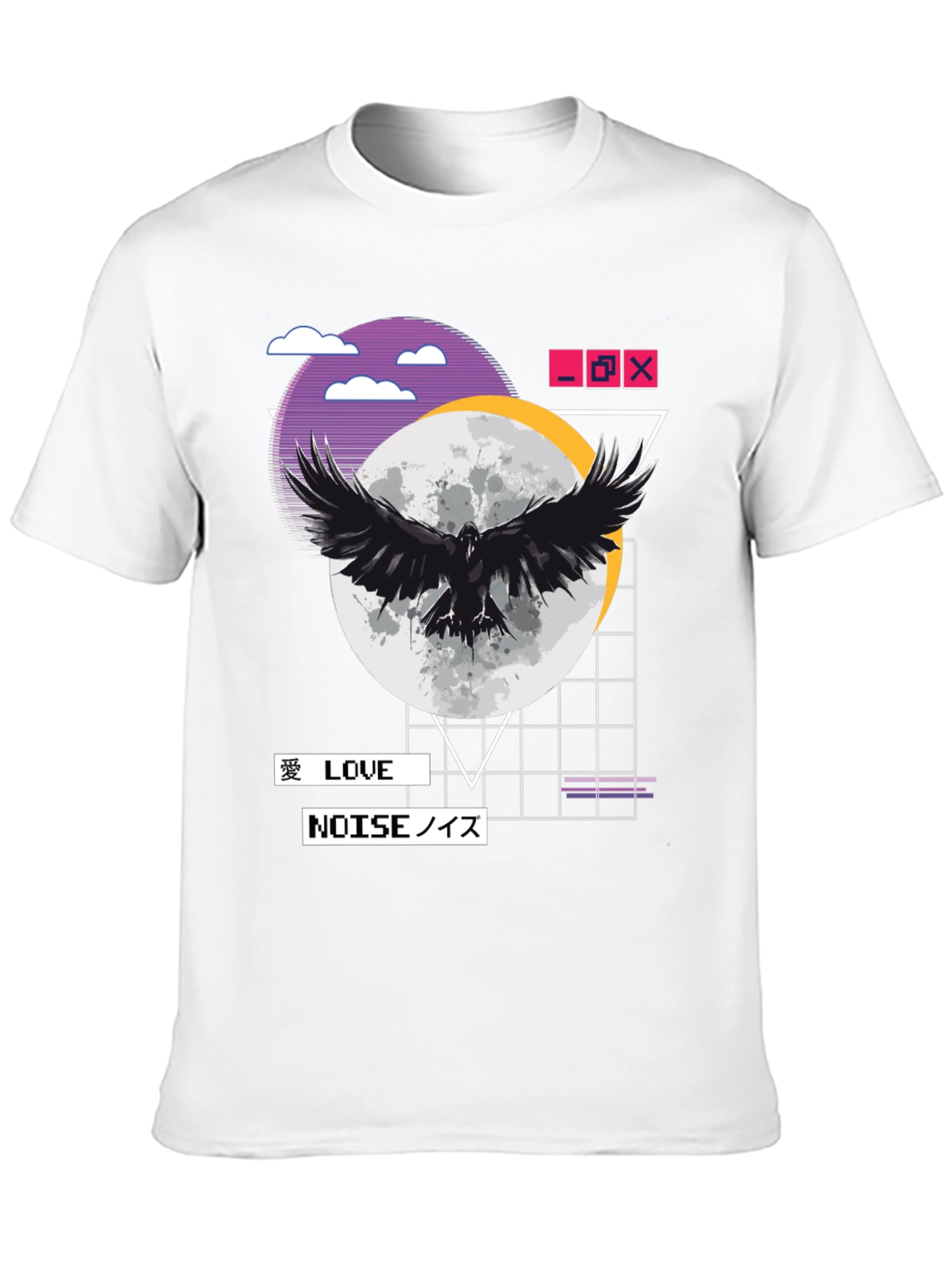 Raven Moon Graphic Tee - Love & Noise