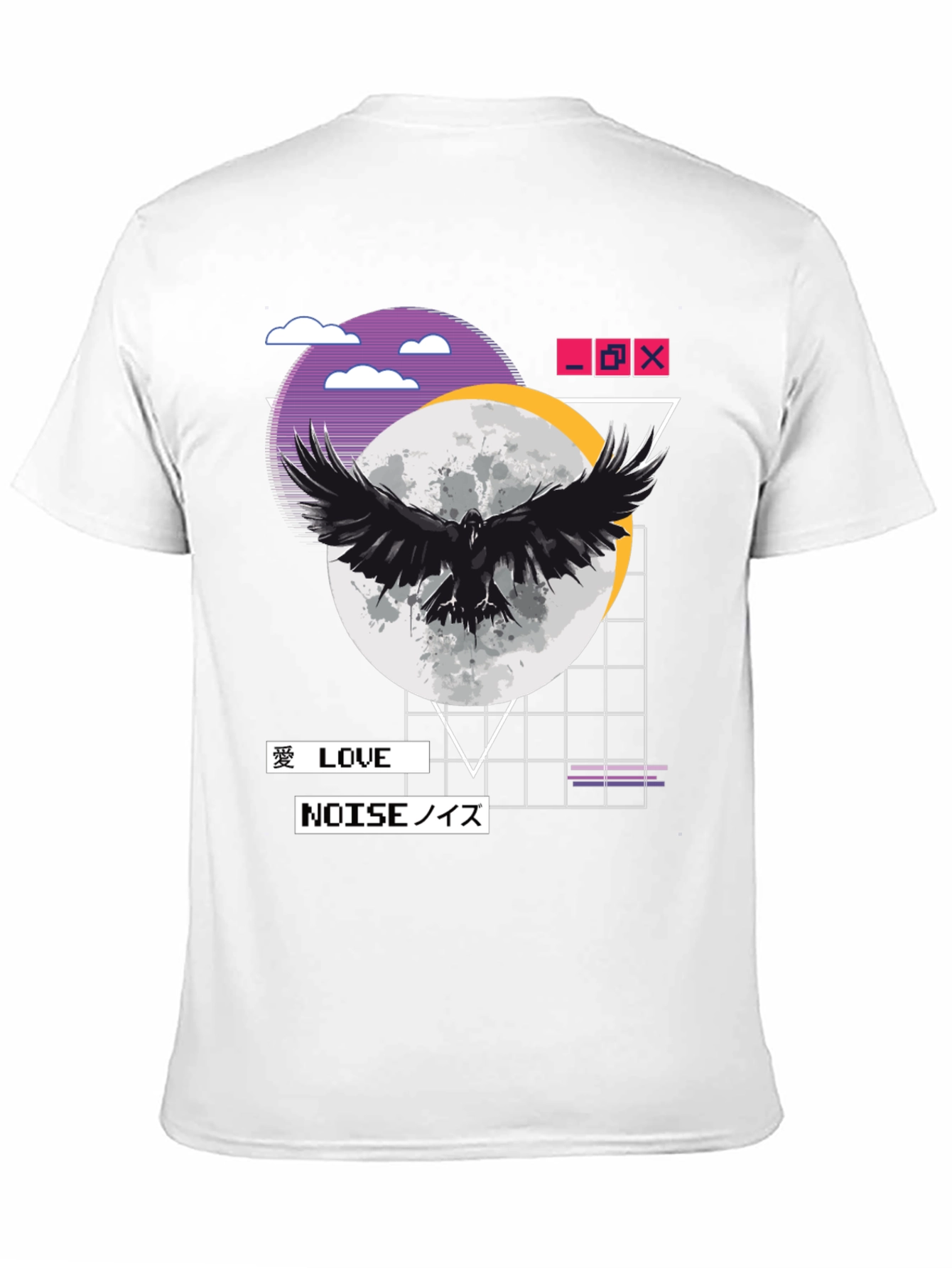 Raven Moon Graphic Tee - Love & Noise