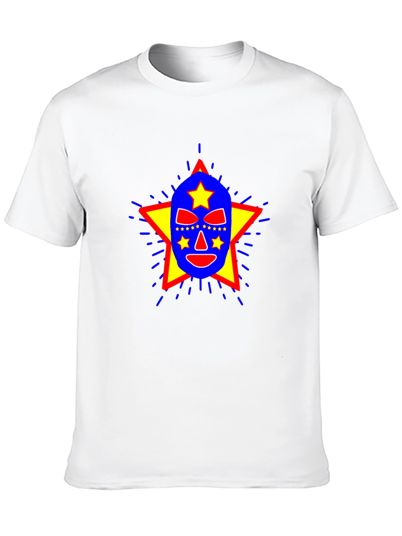 Lucha Libre Mask Graphic T-Shirt