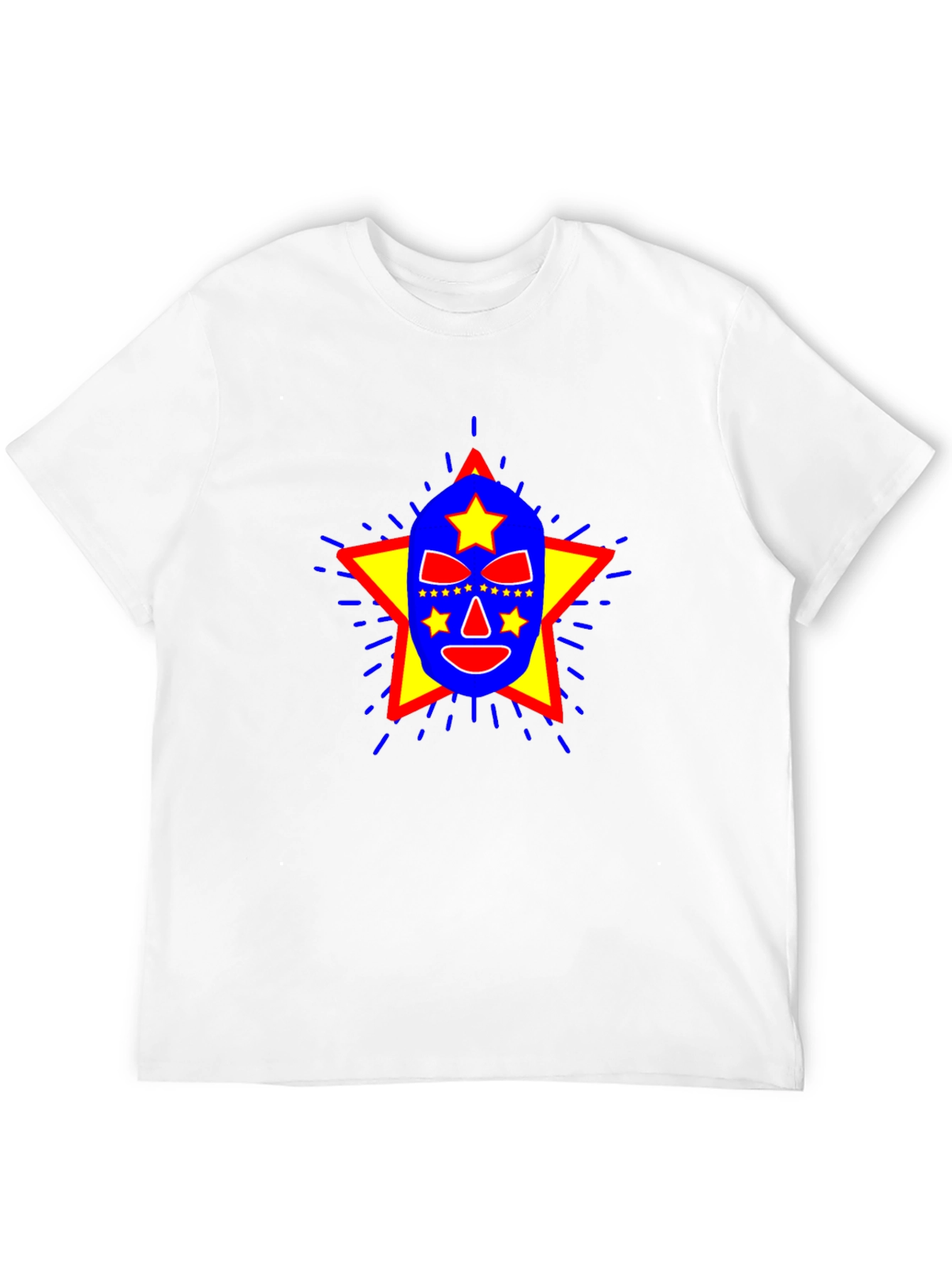 Lucha Libre Mask Graphic T-Shirt