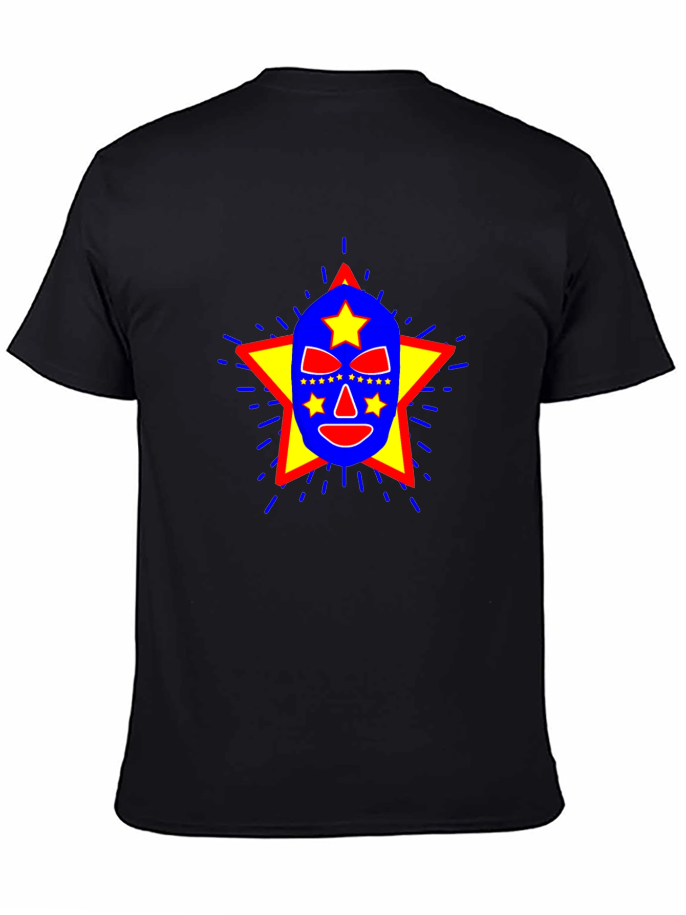 Lucha Libre Mask Graphic T-Shirt