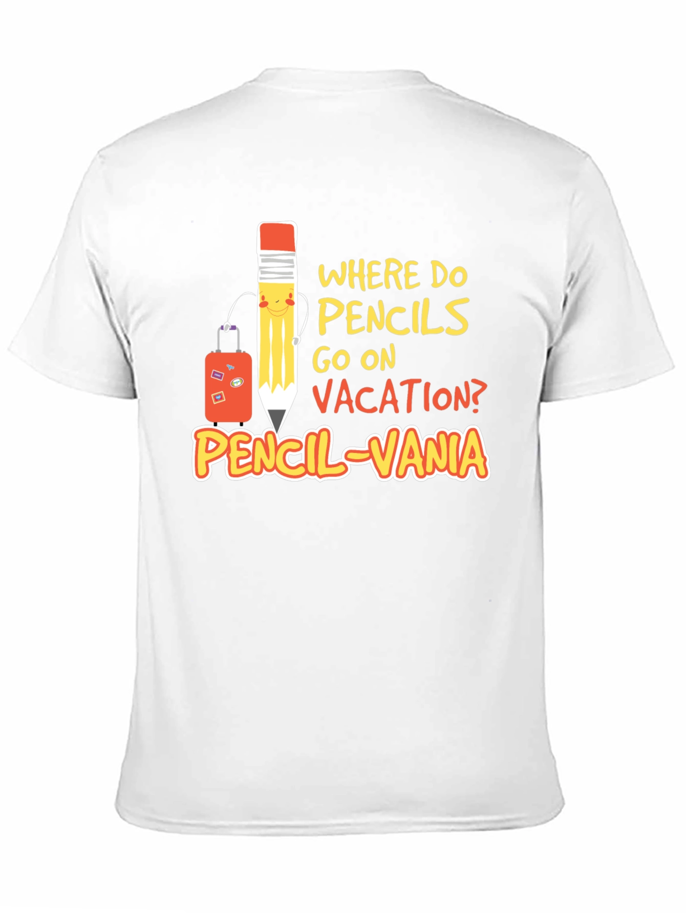 Funny Pencil-vania T-Shirt: Vacation Humor