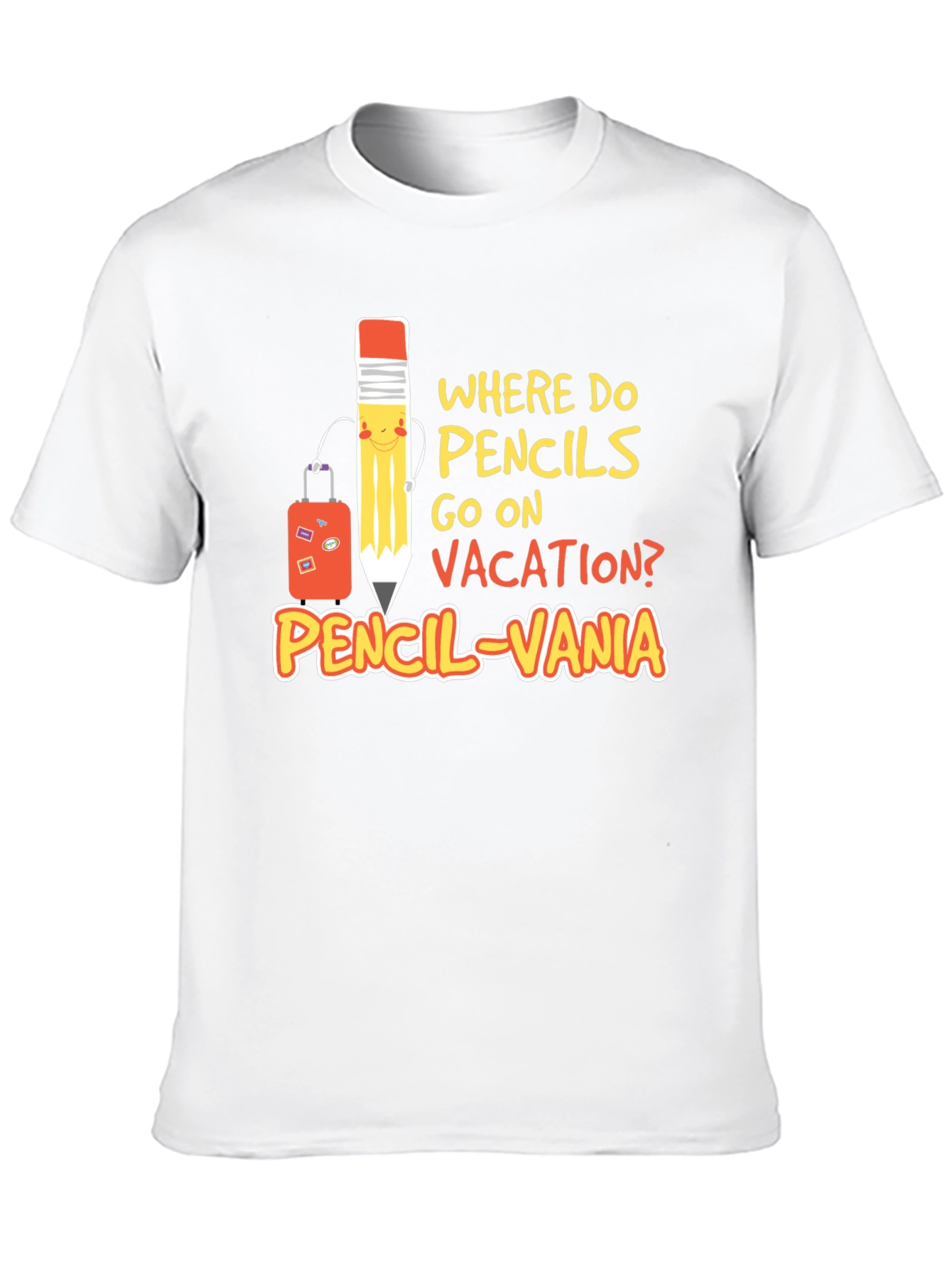 Funny Pencil-vania T-Shirt: Vacation Humor