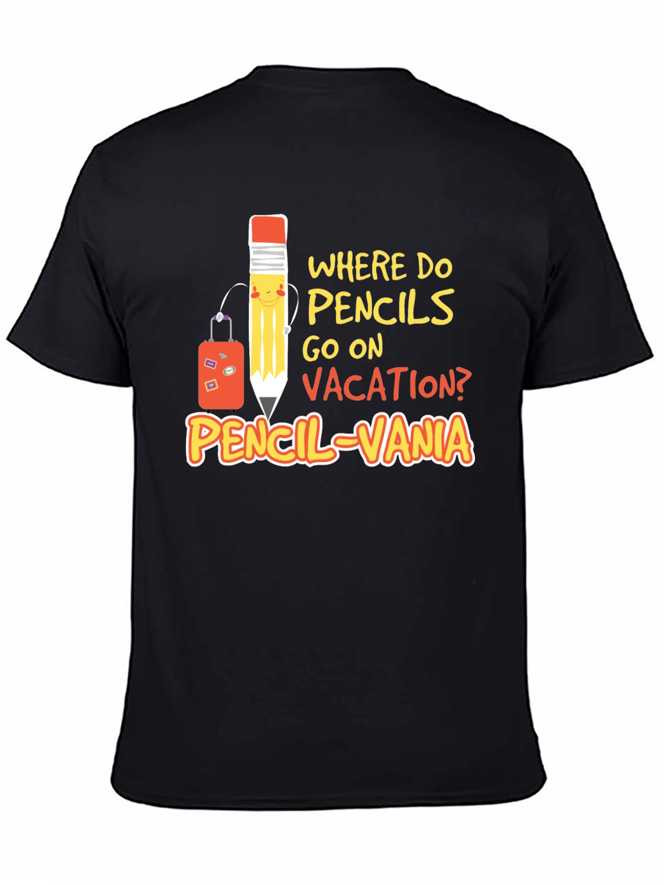 Funny Pencil-vania T-Shirt: Vacation Humor