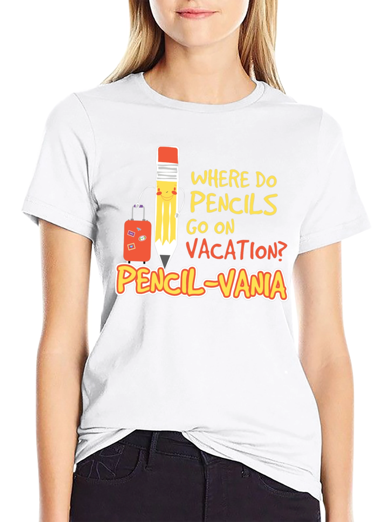 Funny Pencil-vania T-Shirt: Vacation Humor