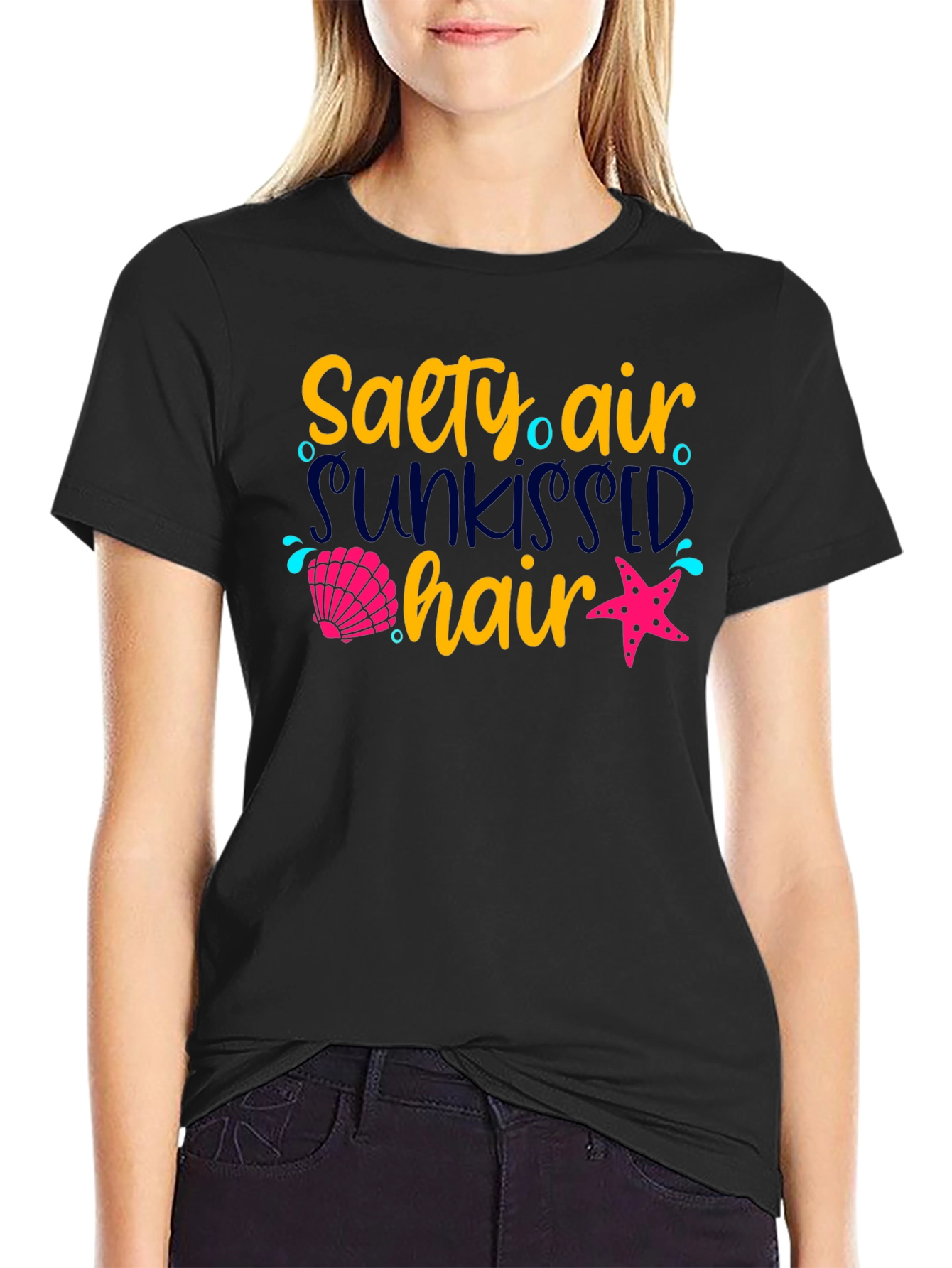 Salty Air Sunkissed Hair Graphic Tee