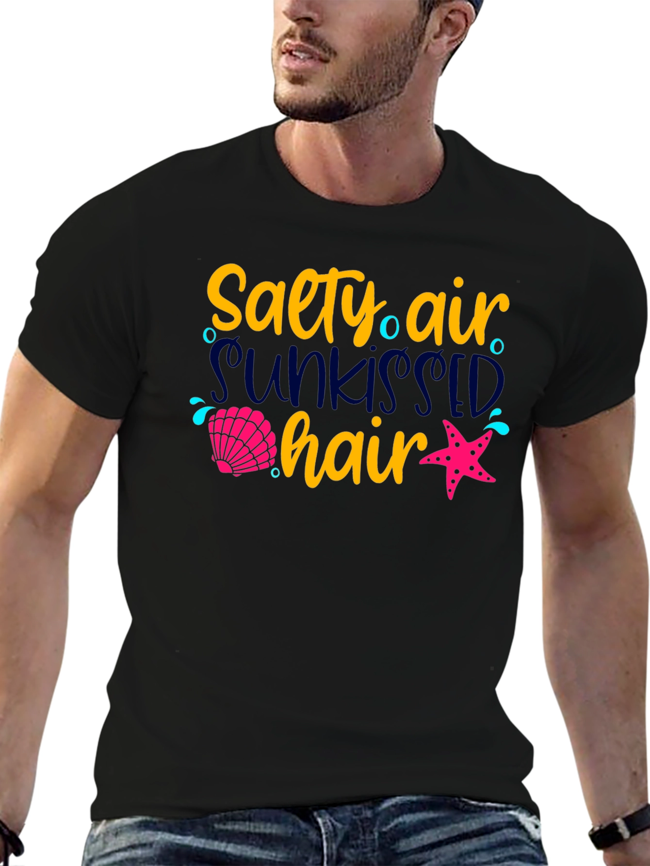 Salty Air Sunkissed Hair Graphic Tee