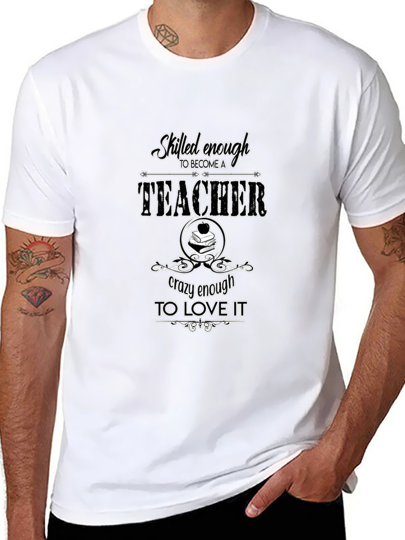 Skilled Enough Teacher Graphic Tee