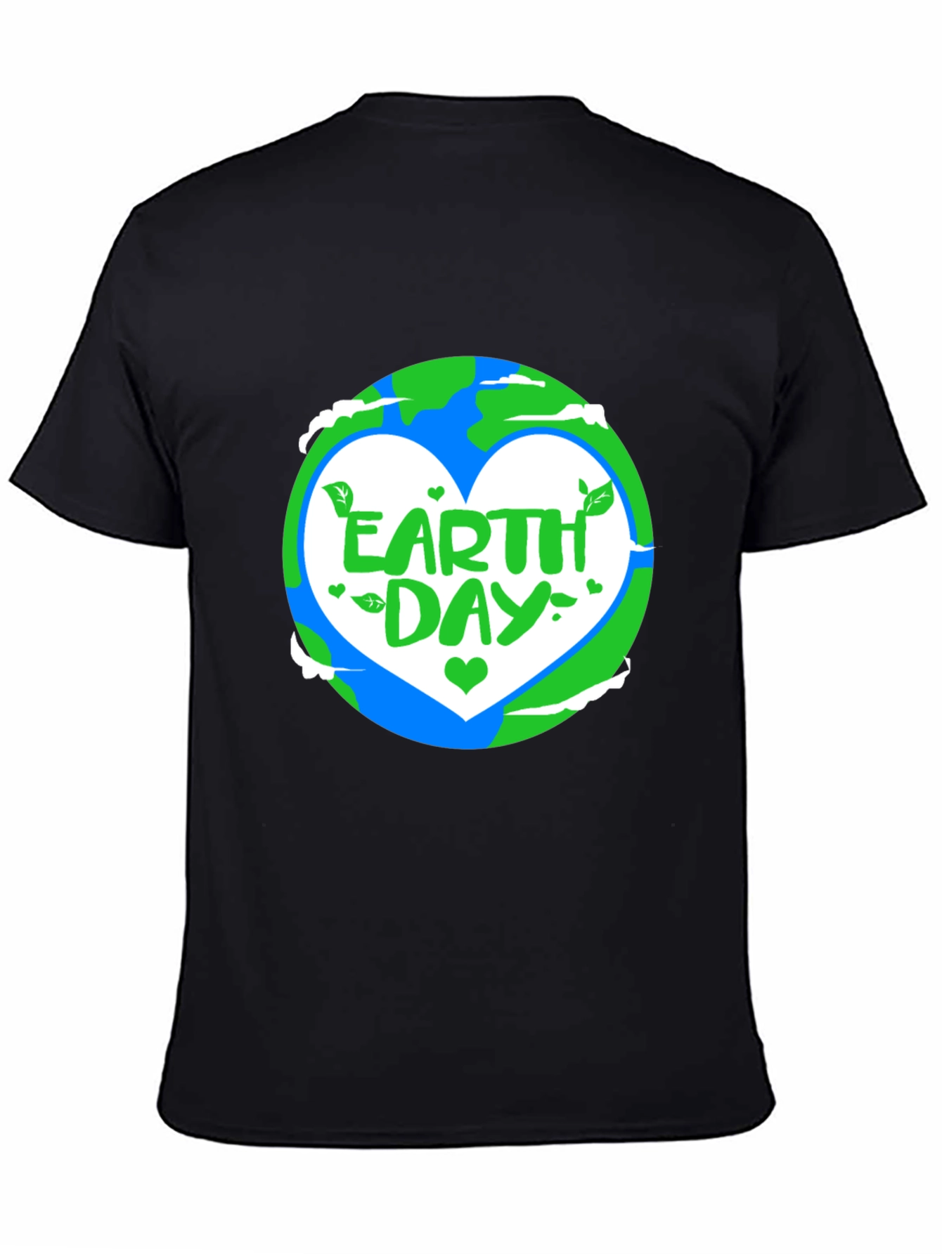 Earth Day Black T-Shirt