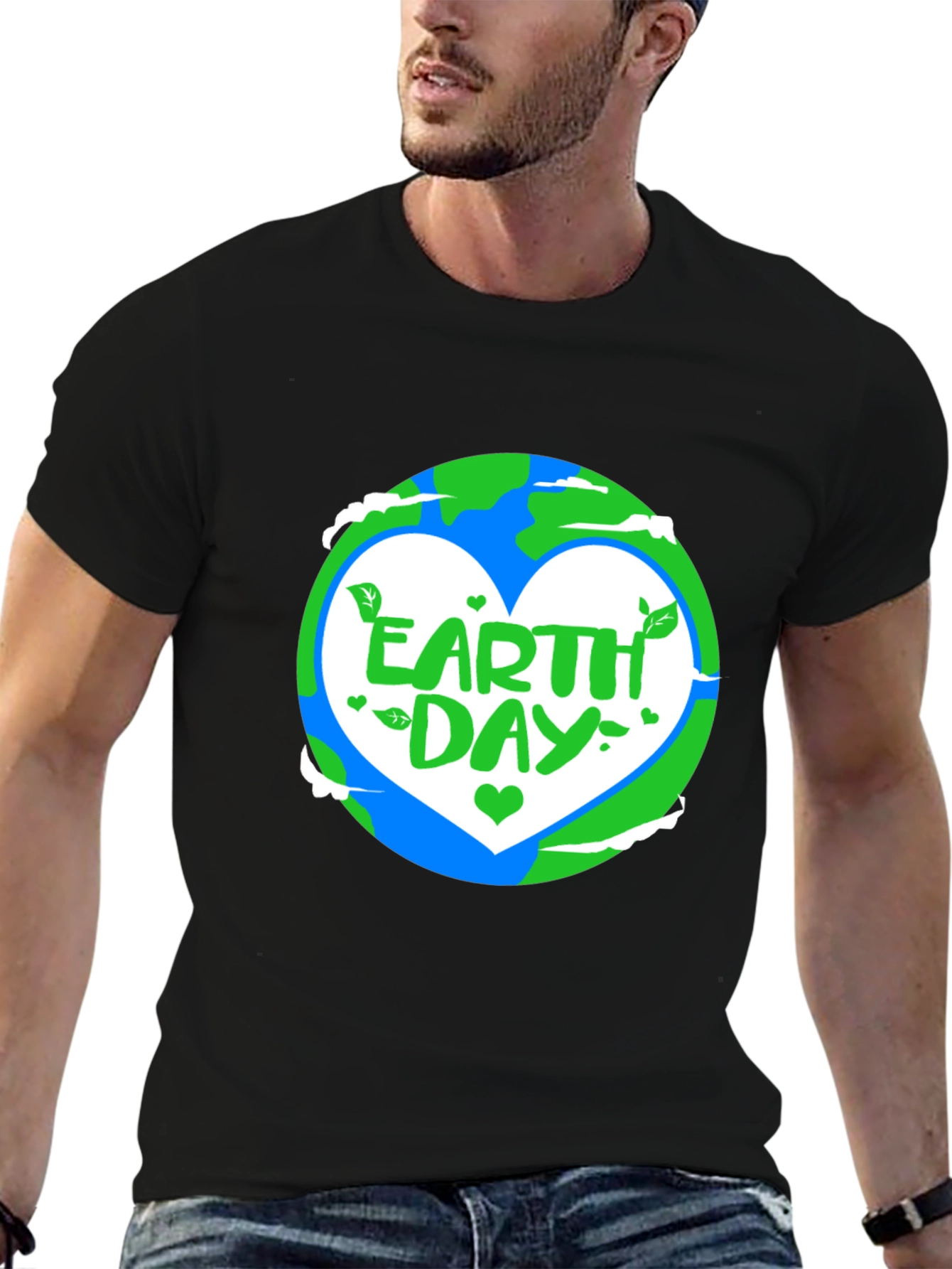 Earth Day Black T-Shirt