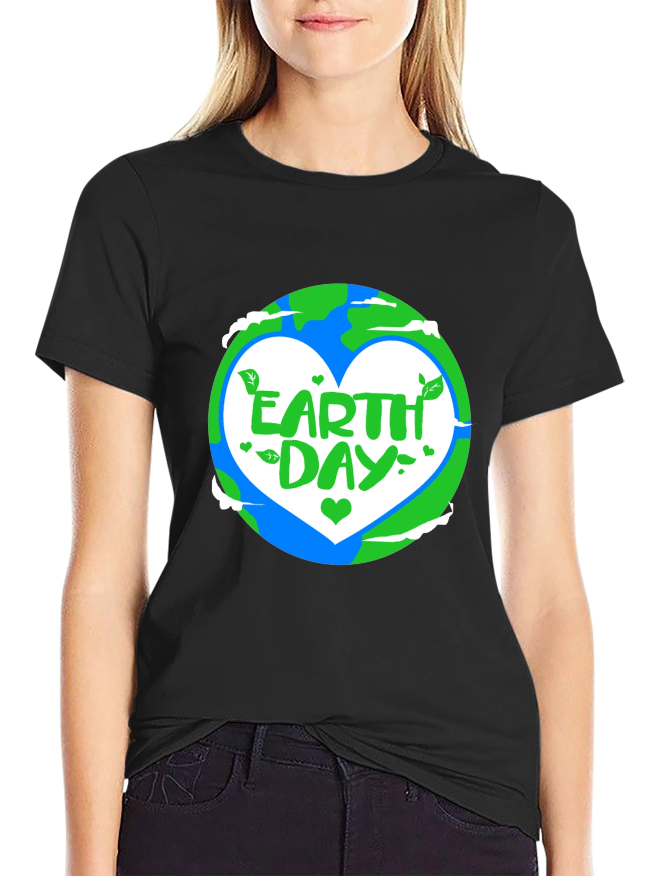 Earth Day Black T-Shirt