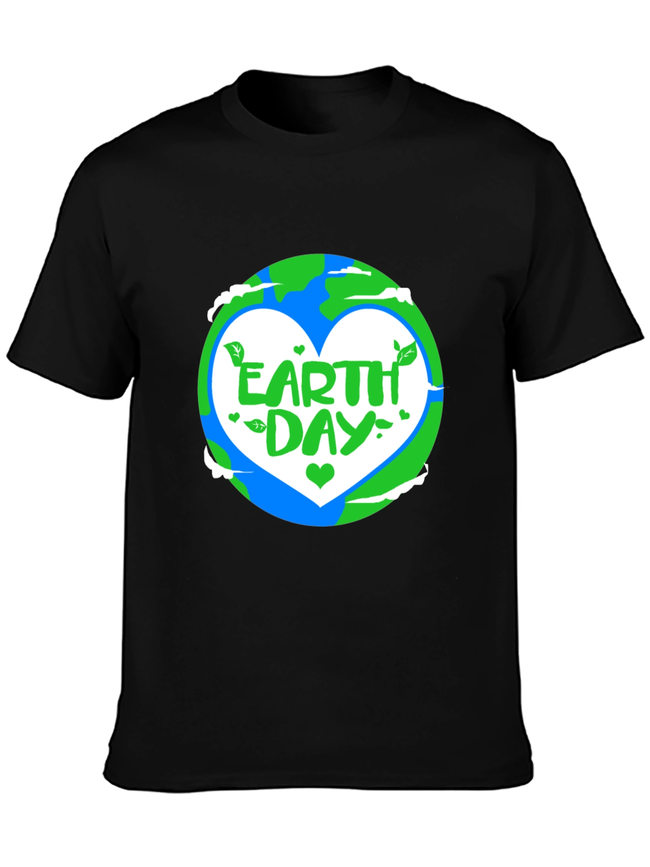 Earth Day Black T-Shirt