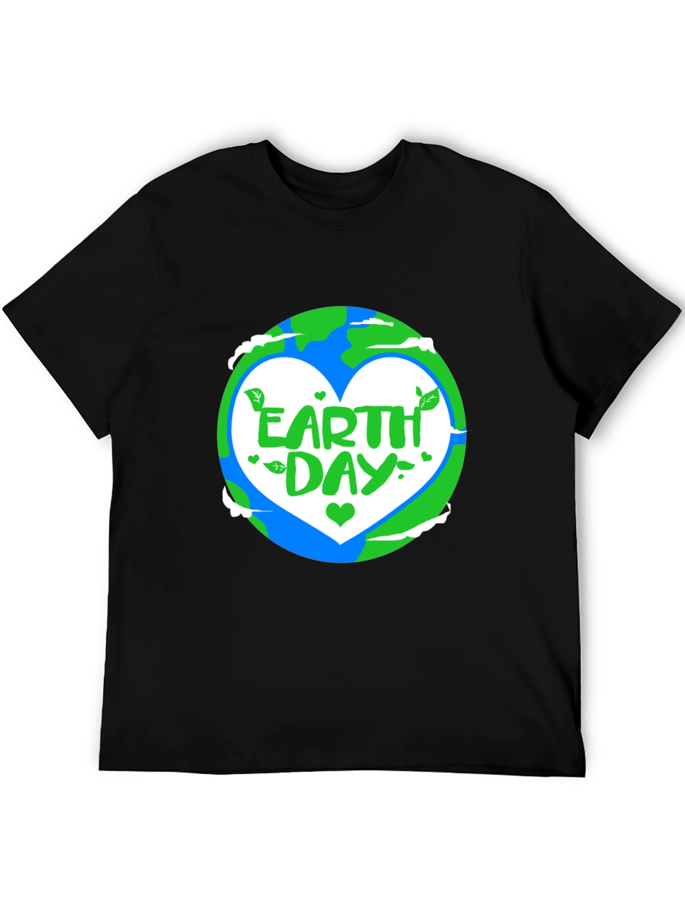 Earth Day Black T-Shirt