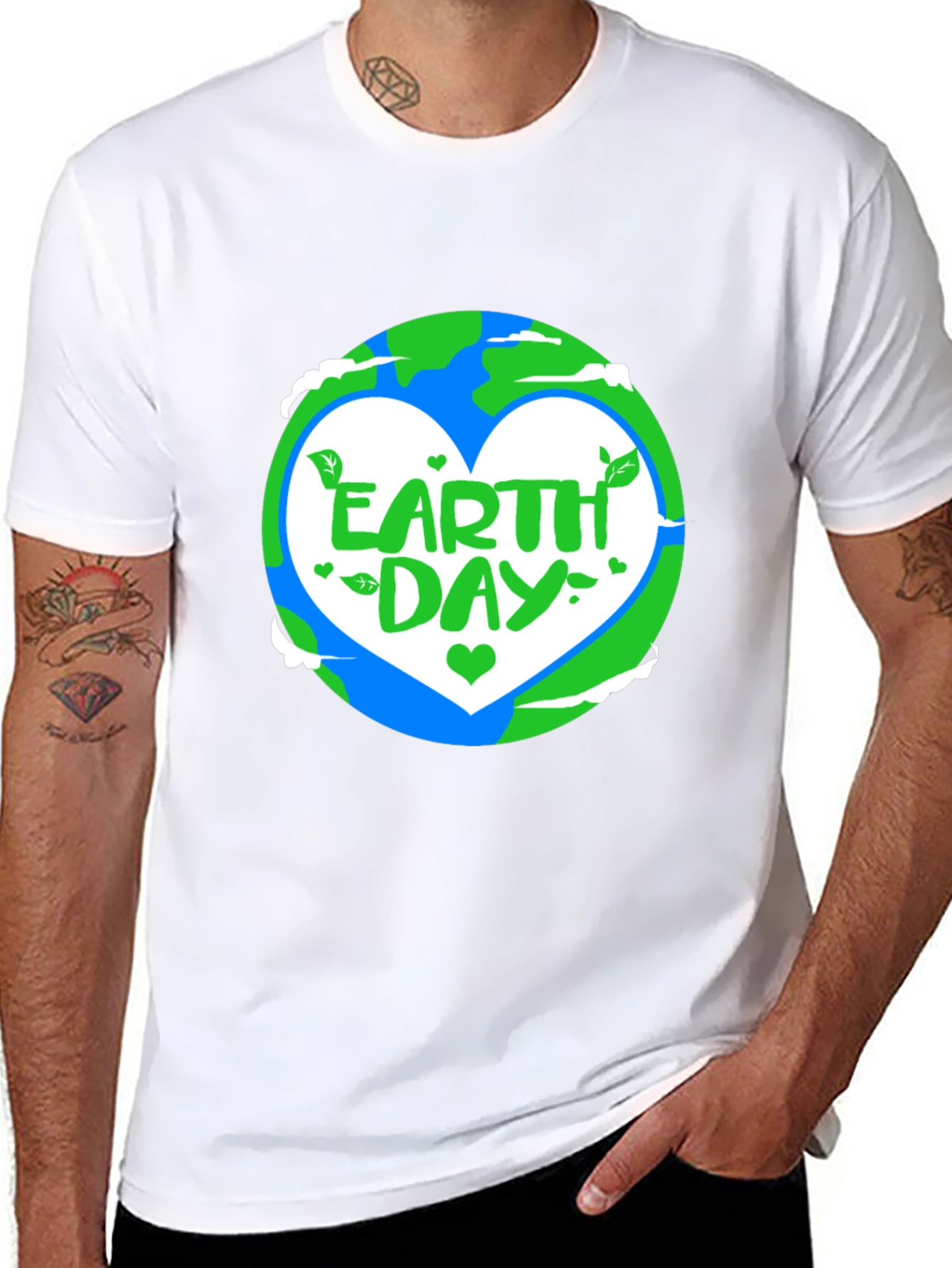 Earth Day Black T-Shirt