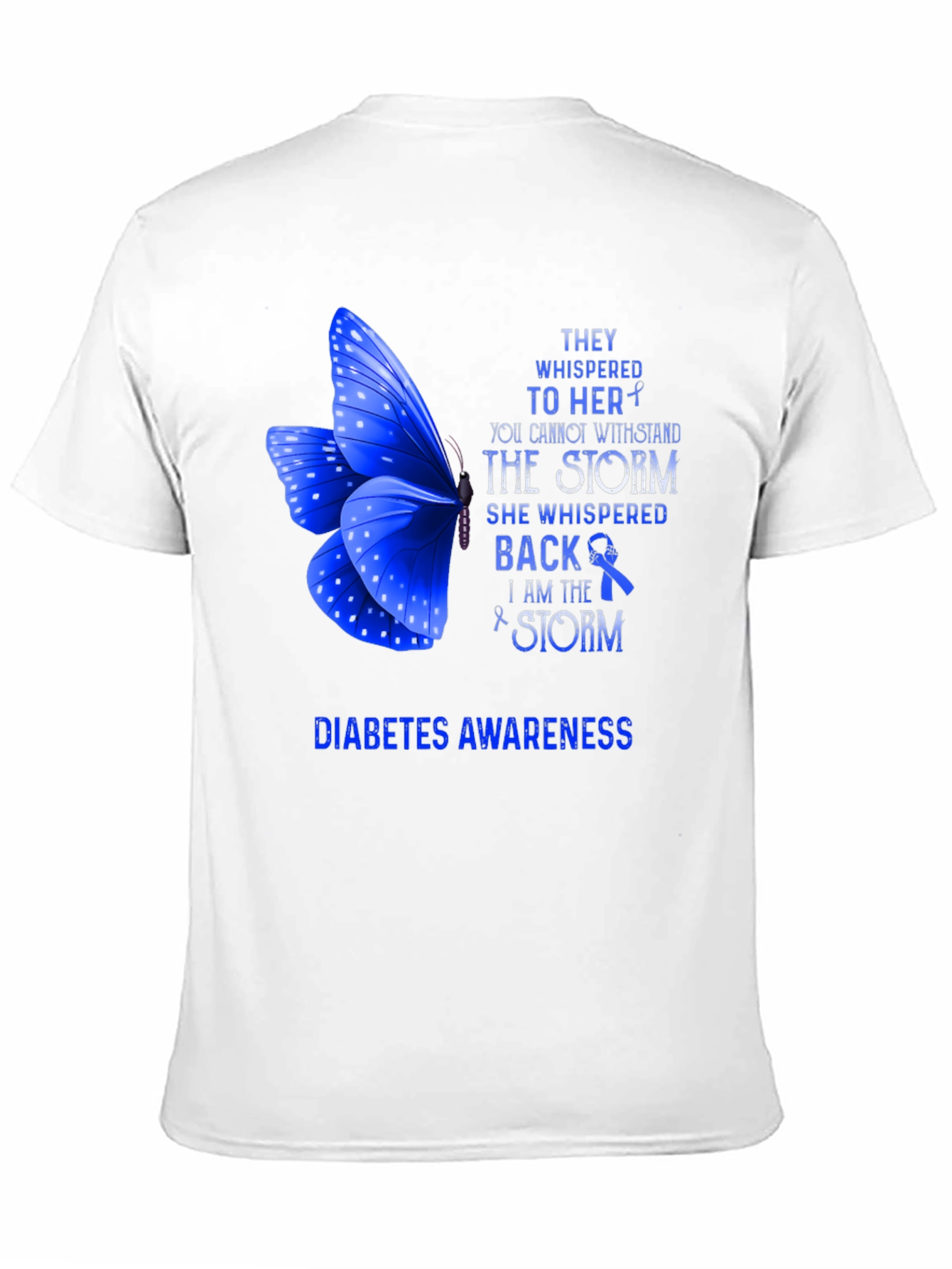 Diabetes Awareness T-Shirt - I Am The Storm