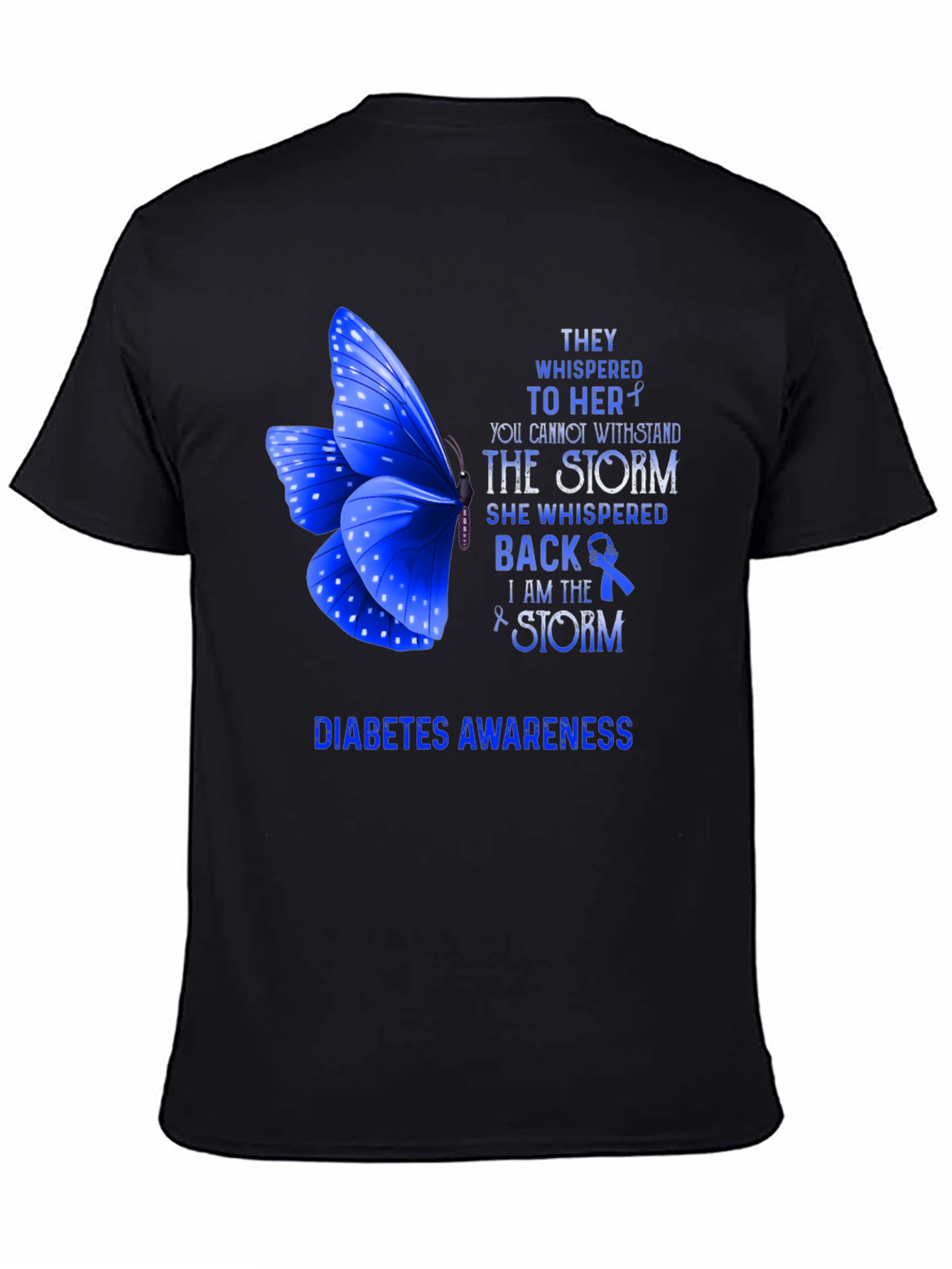 Diabetes Awareness T-Shirt - I Am The Storm