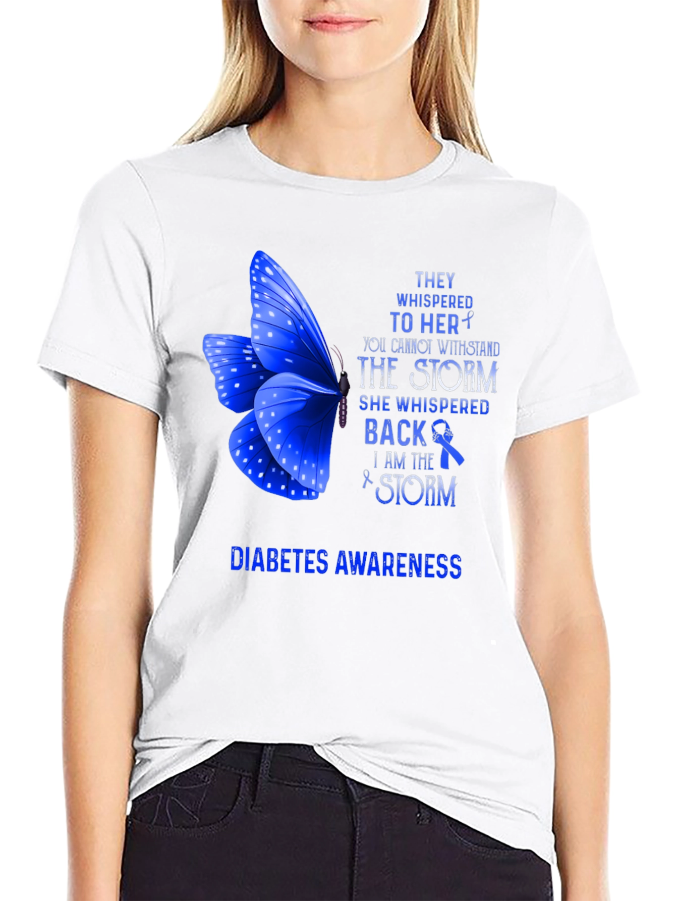 Diabetes Awareness T-Shirt - I Am The Storm