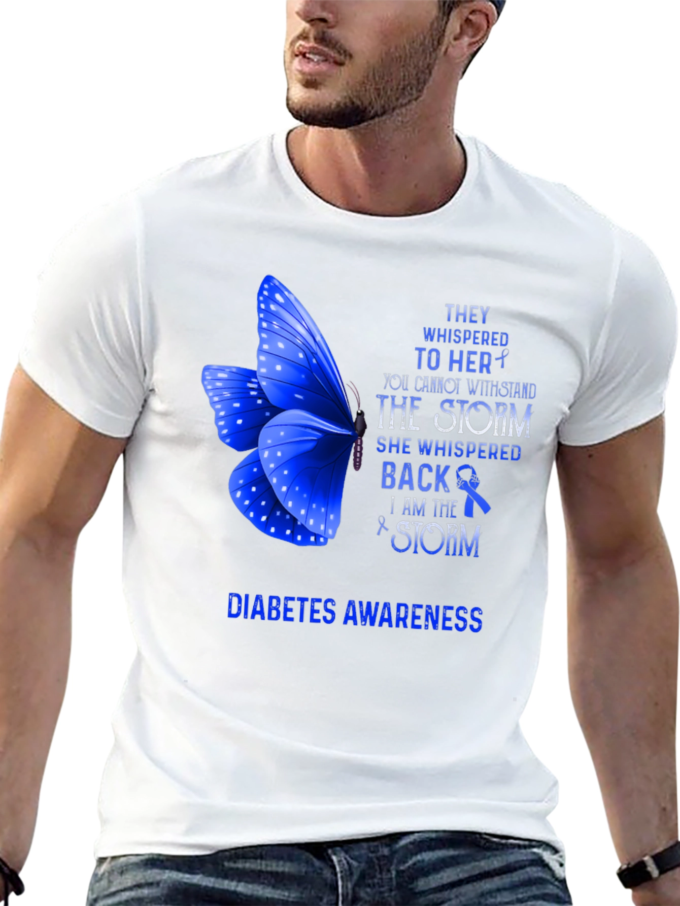 Diabetes Awareness T-Shirt - I Am The Storm