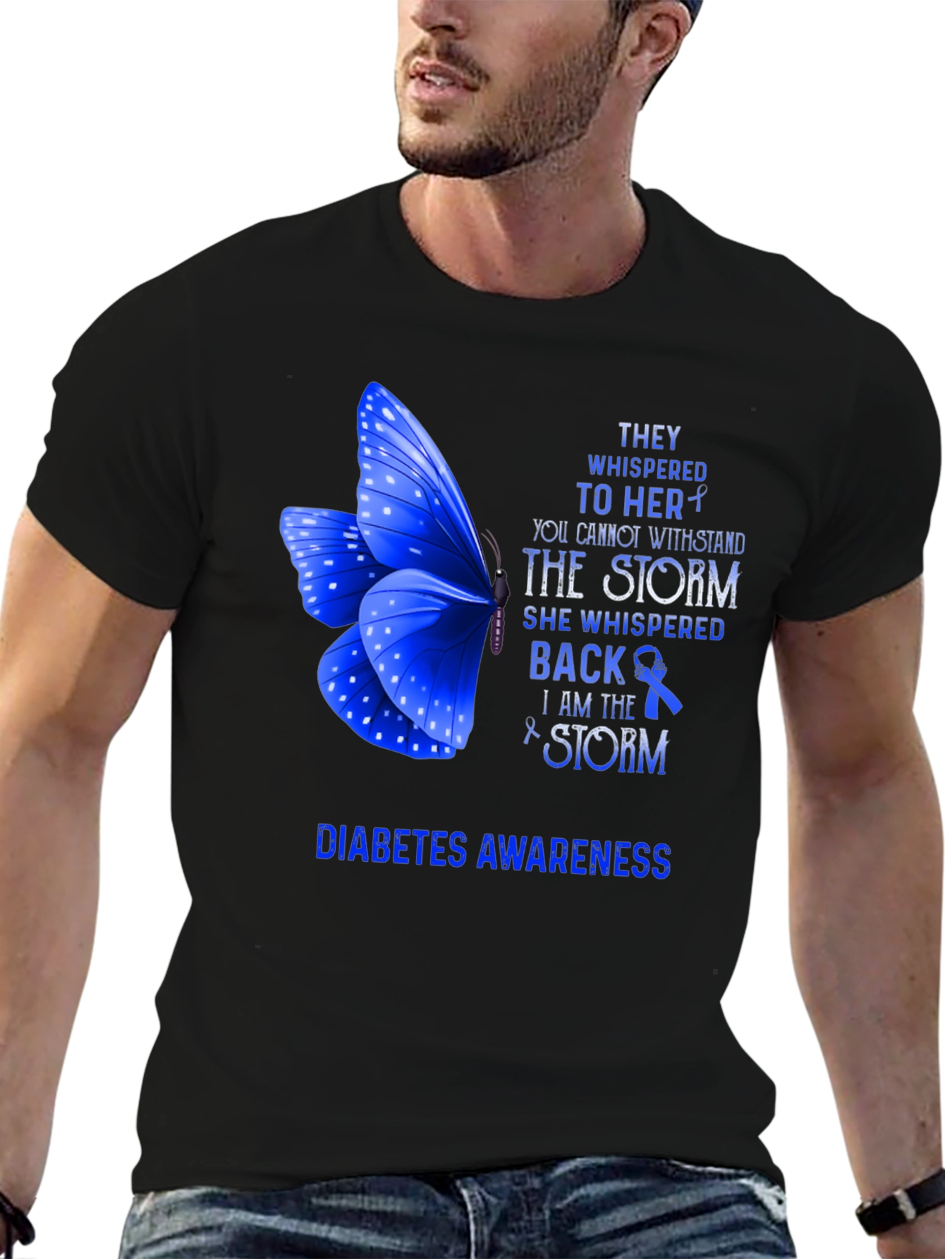 Diabetes Awareness T-Shirt - I Am The Storm
