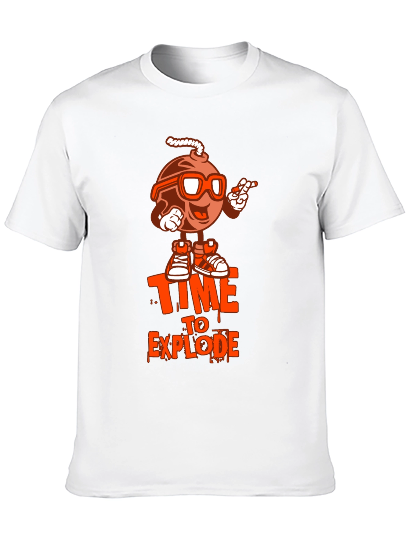 Time to Explode Graphic T-Shirt - Black